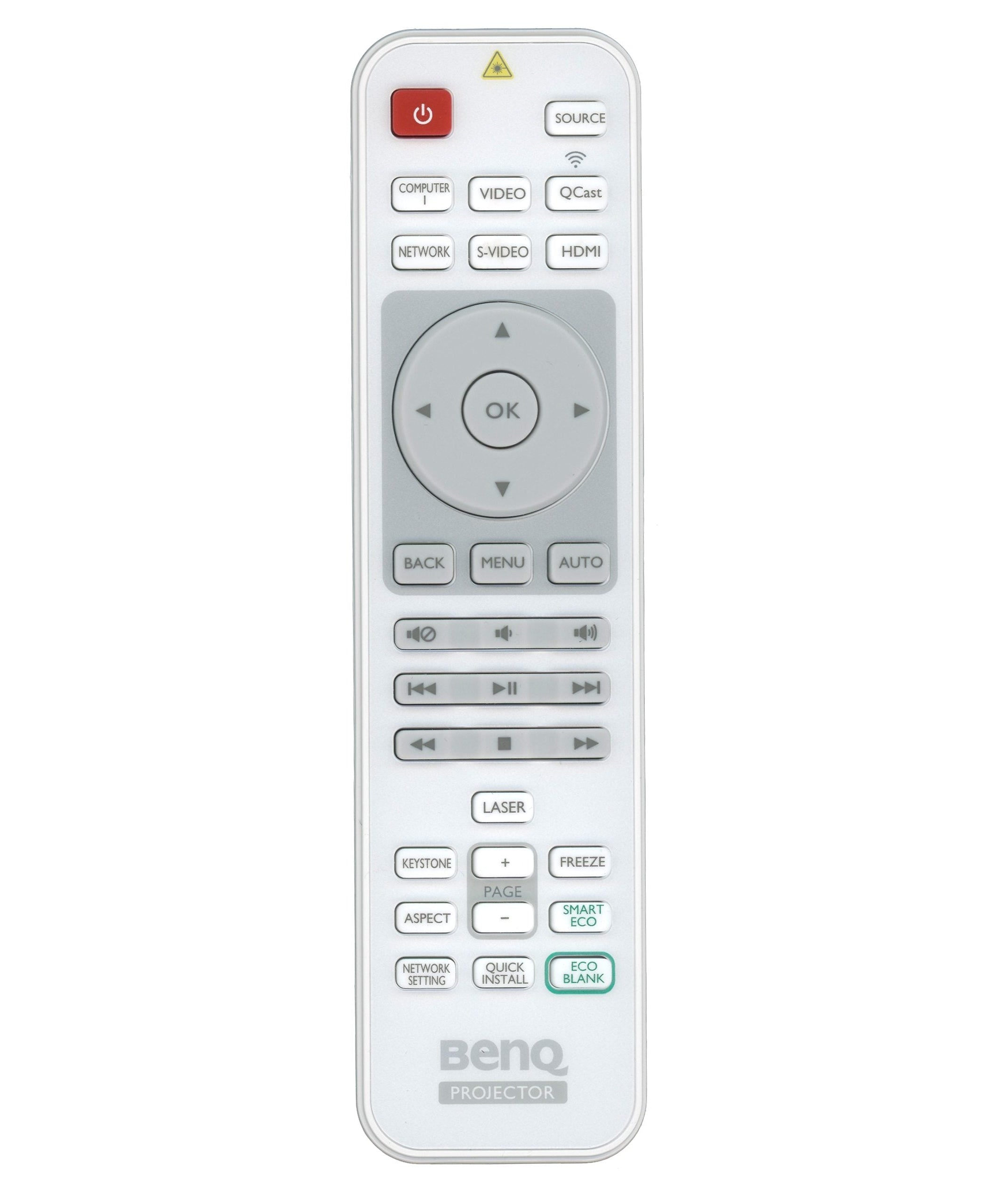 BenQ 1051C-2565 Projector Remote Control 5J.JE06.001 MW705 MU686 MU706