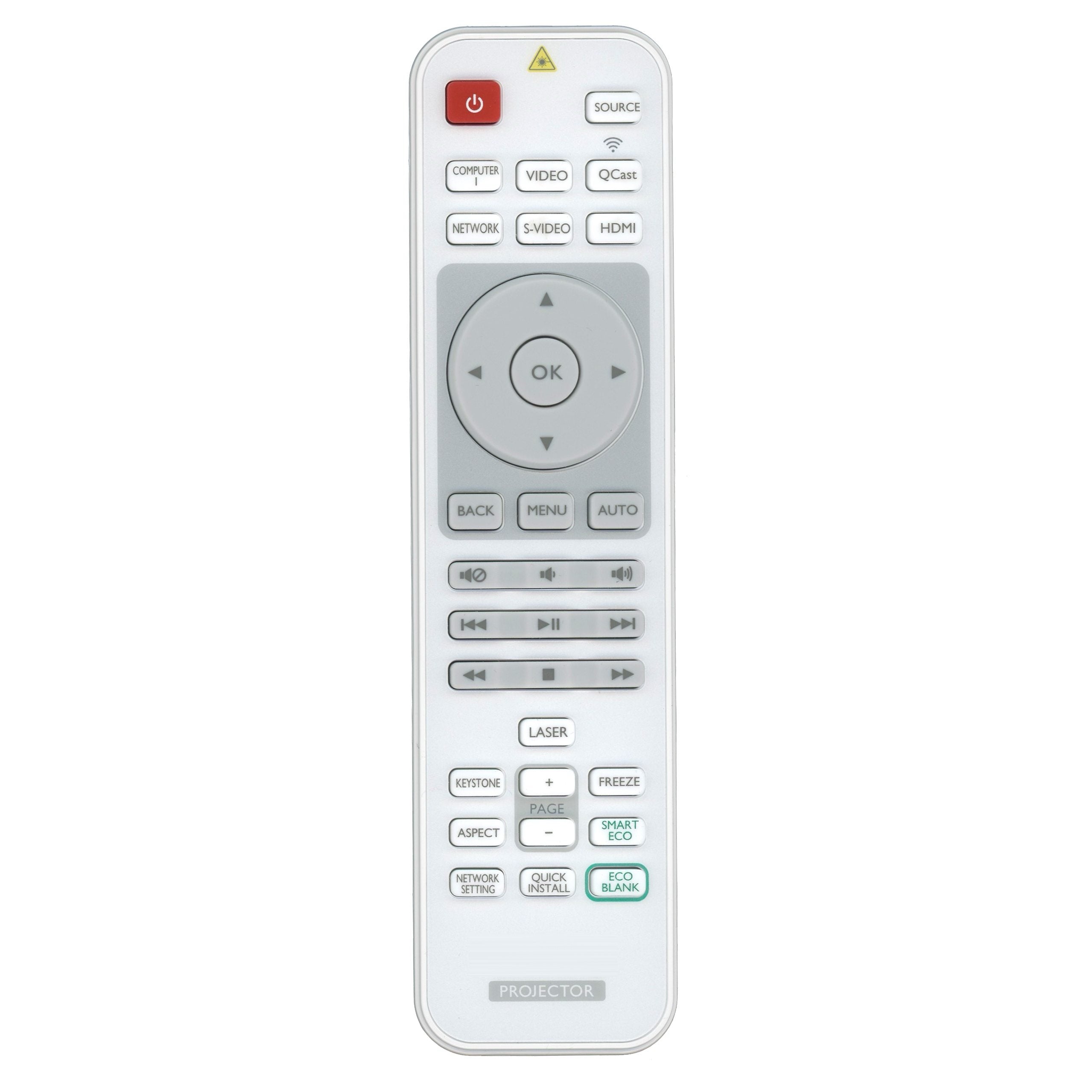 BenQ 1051C-2565 Projector Remote Control 5J.JE06.001 MW705 MU686 MU706