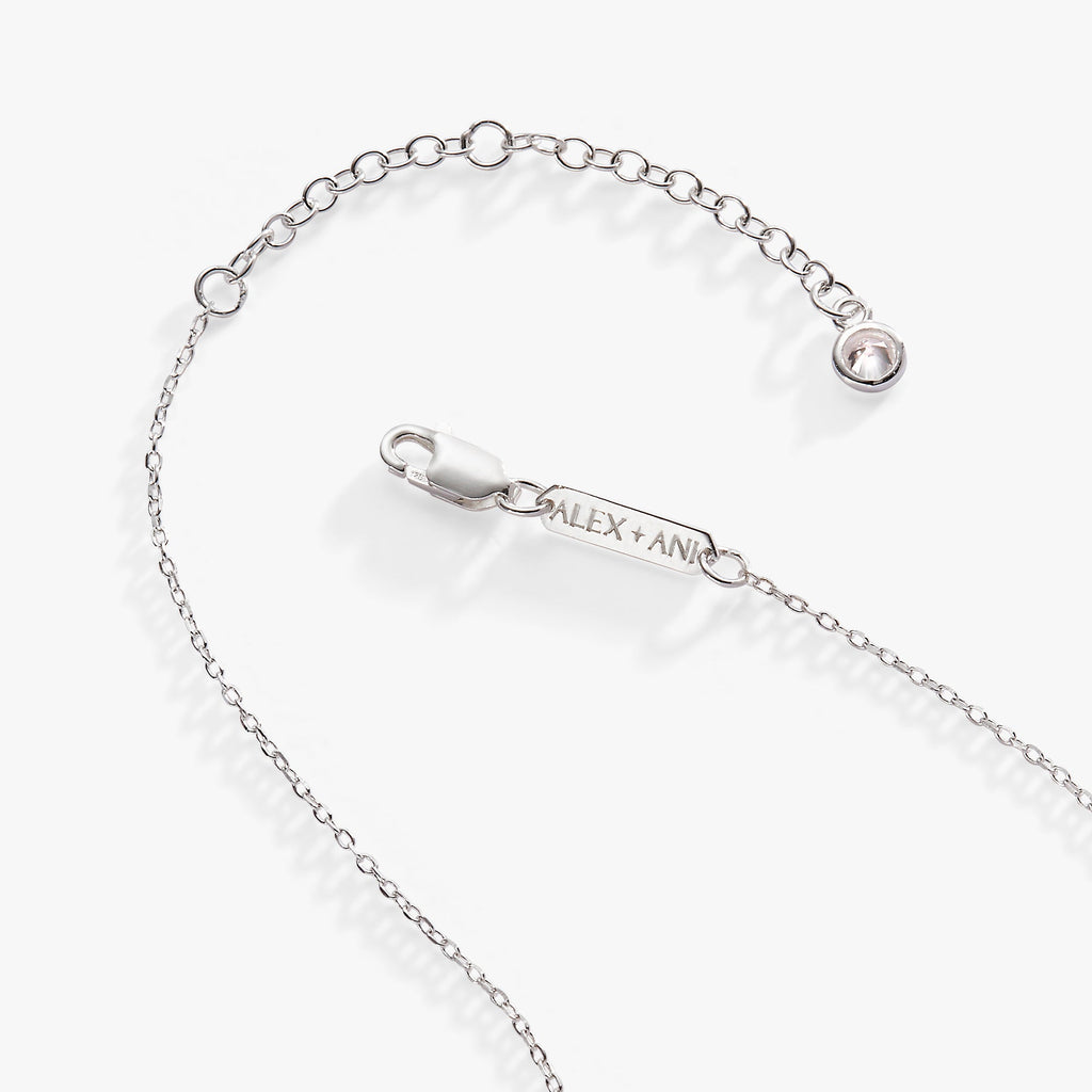 March Birthstone Precious Pendant Necklace