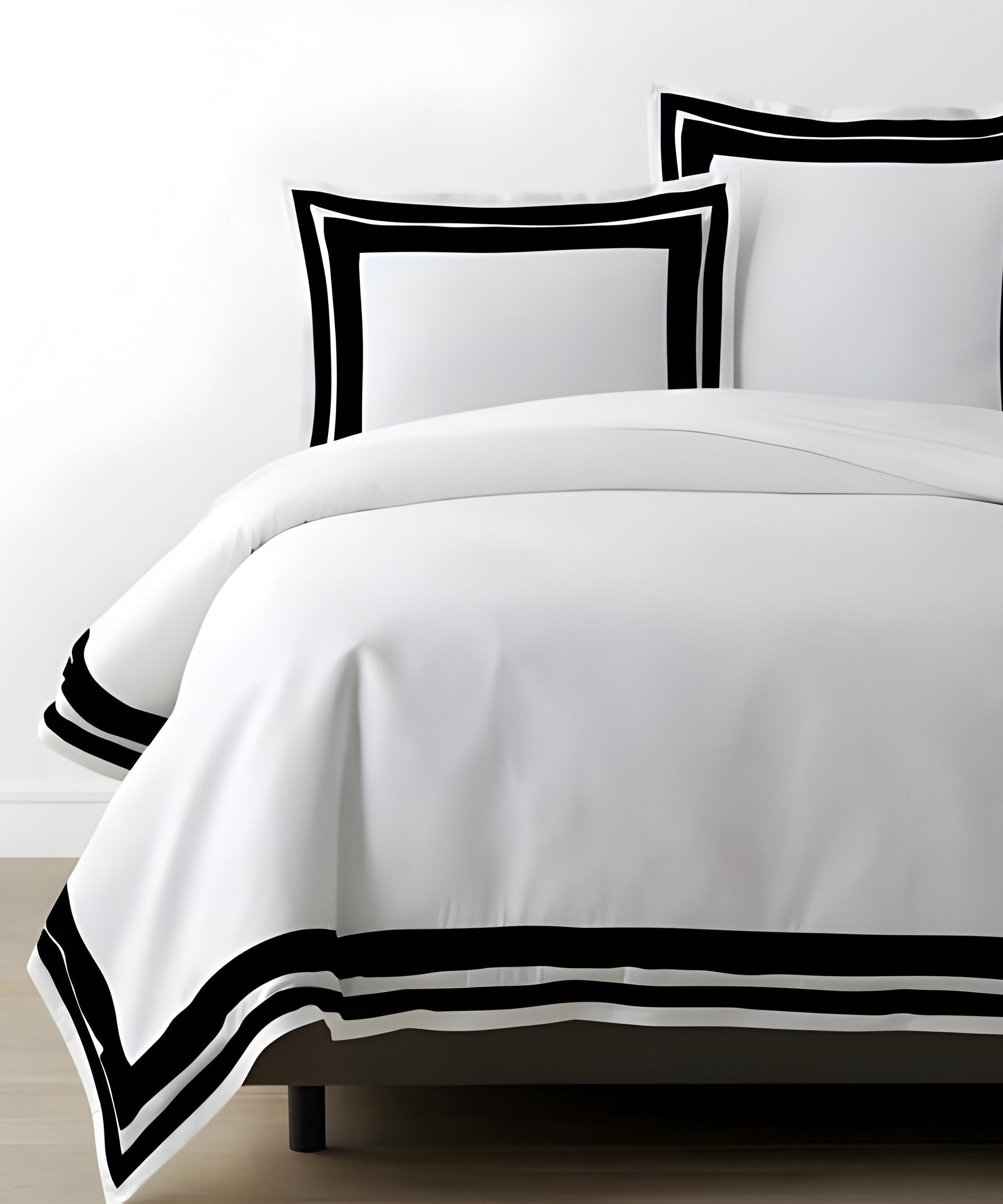 400TC Cotton Sateen Double Border Frame Duvet Cover Set
