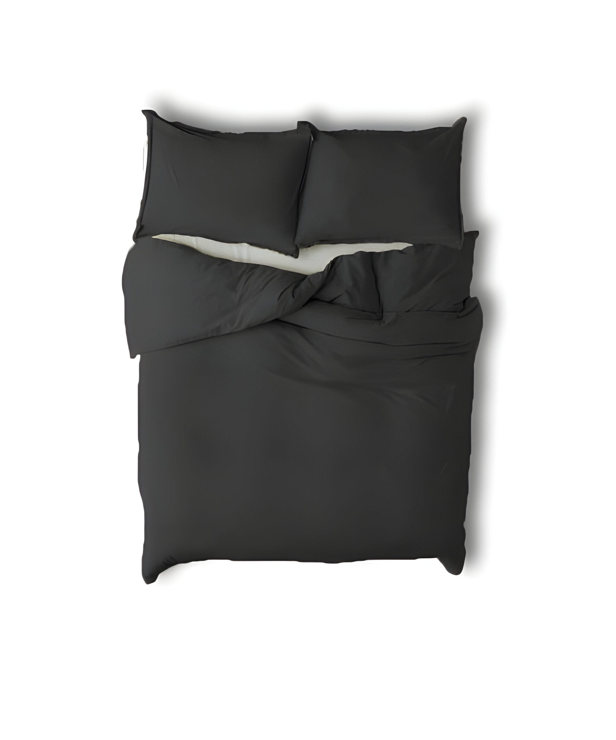 400TC Cotton Sateen Solid Fringe Duvet Cover Set