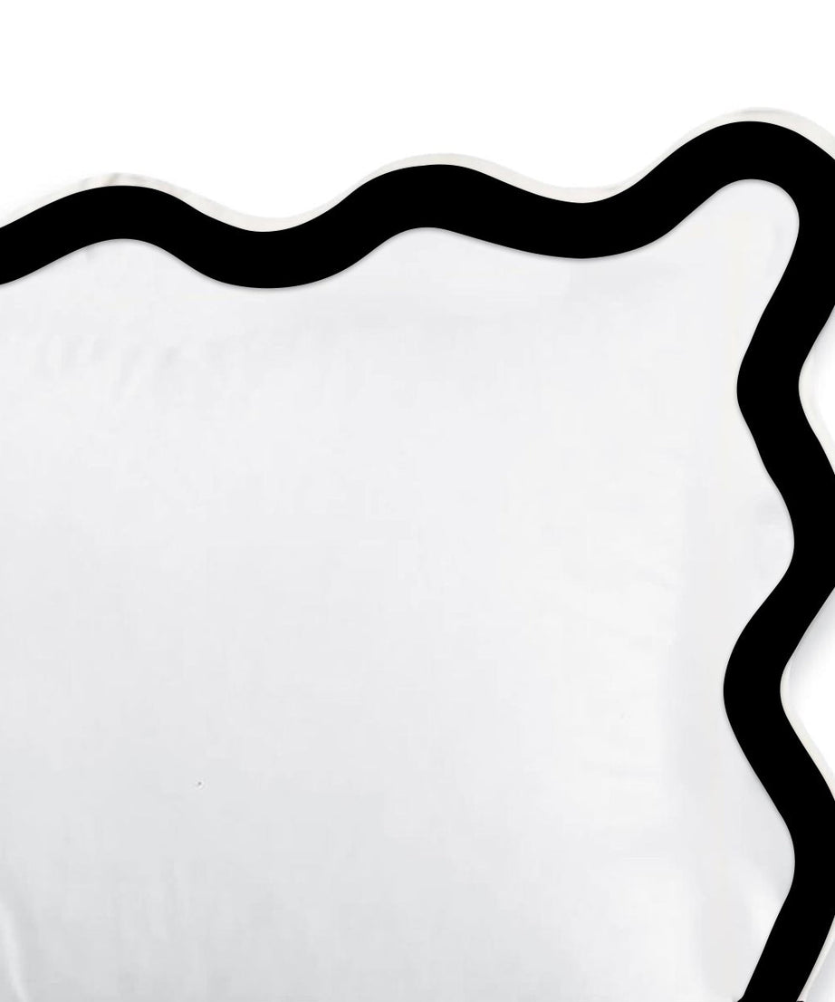 400TC Applique Scalloped Embroidery Cotton Duvet Cover Set