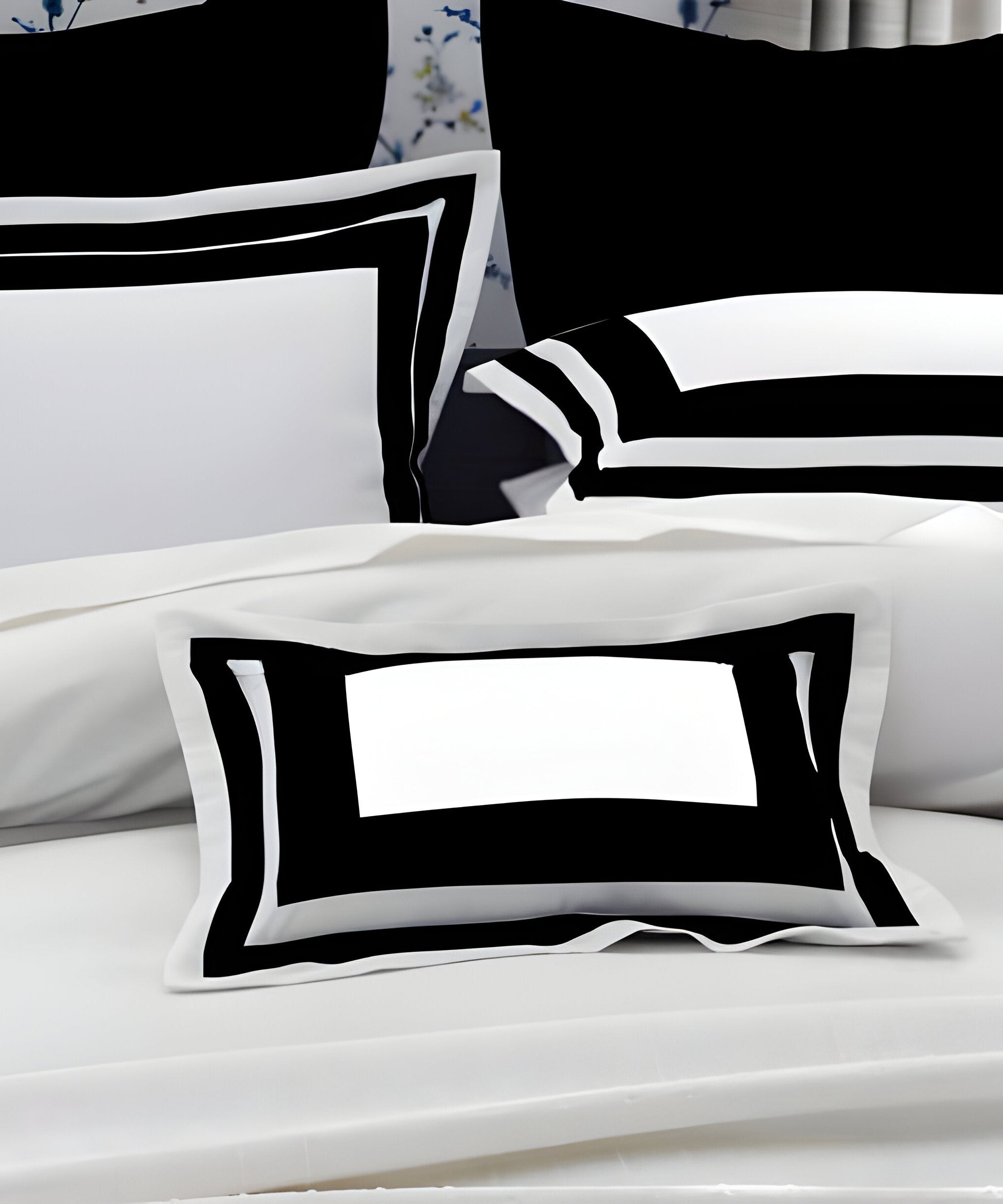 400TC Cotton Sateen Double Border Frame Duvet Cover Set