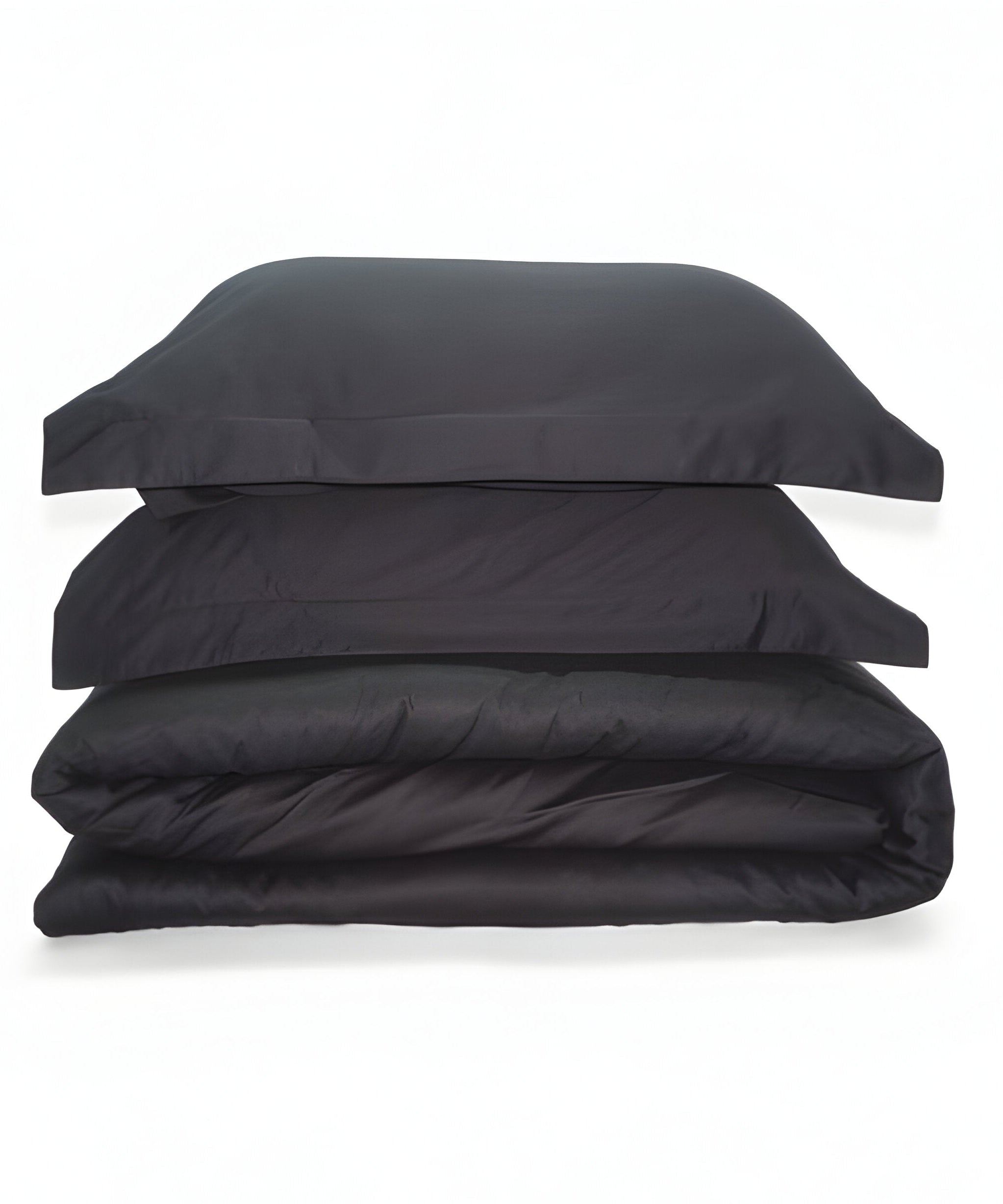 400TC Cotton Sateen Solid Duvet Cover Set