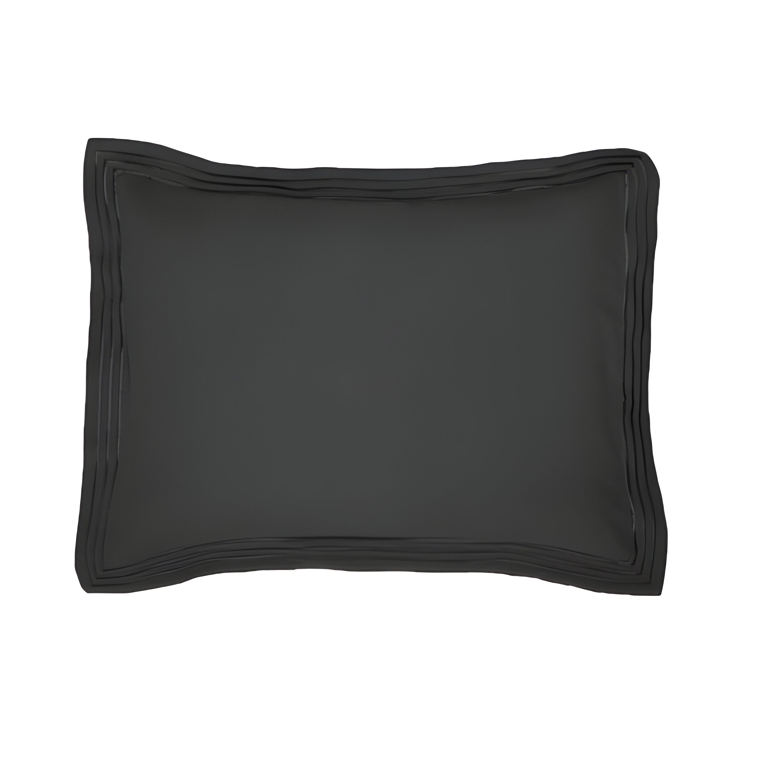 400TC Cotton Luxurious Triple Embroidery Sateen Solid Duvet Cover Set