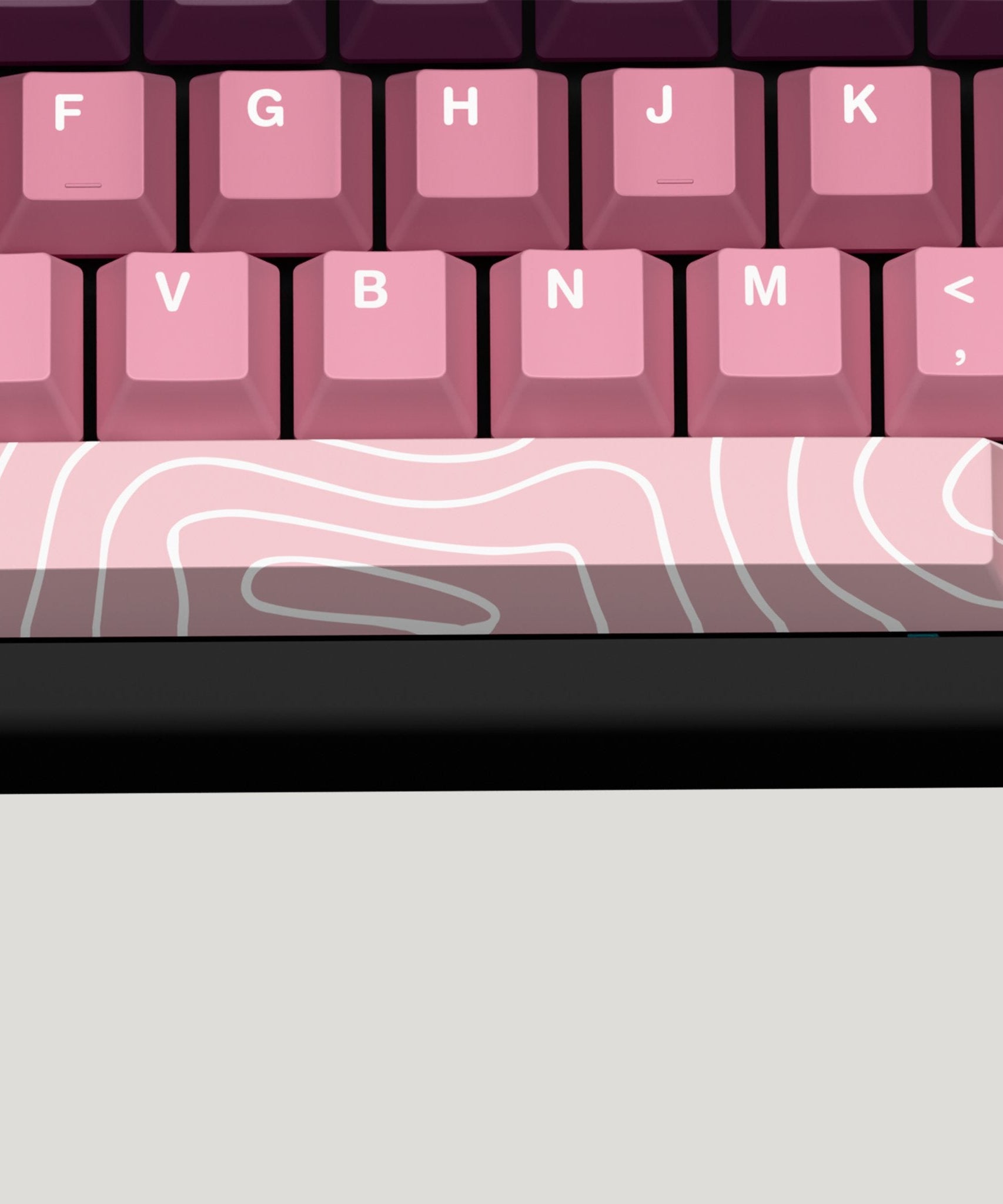 Blackberry Design Keycaps and Mechanical Keyboard