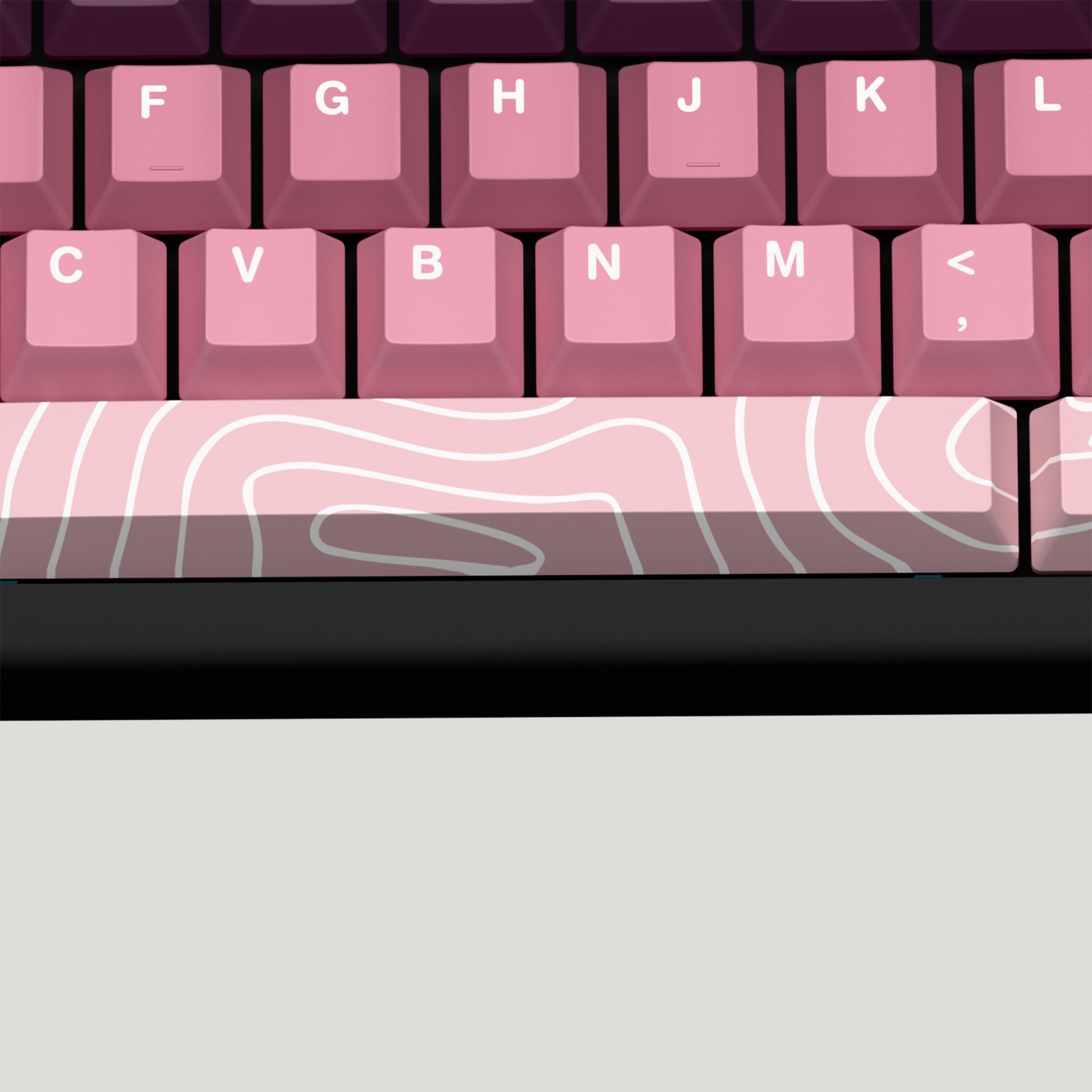 Blackberry Design Keycaps and Mechanical Keyboard