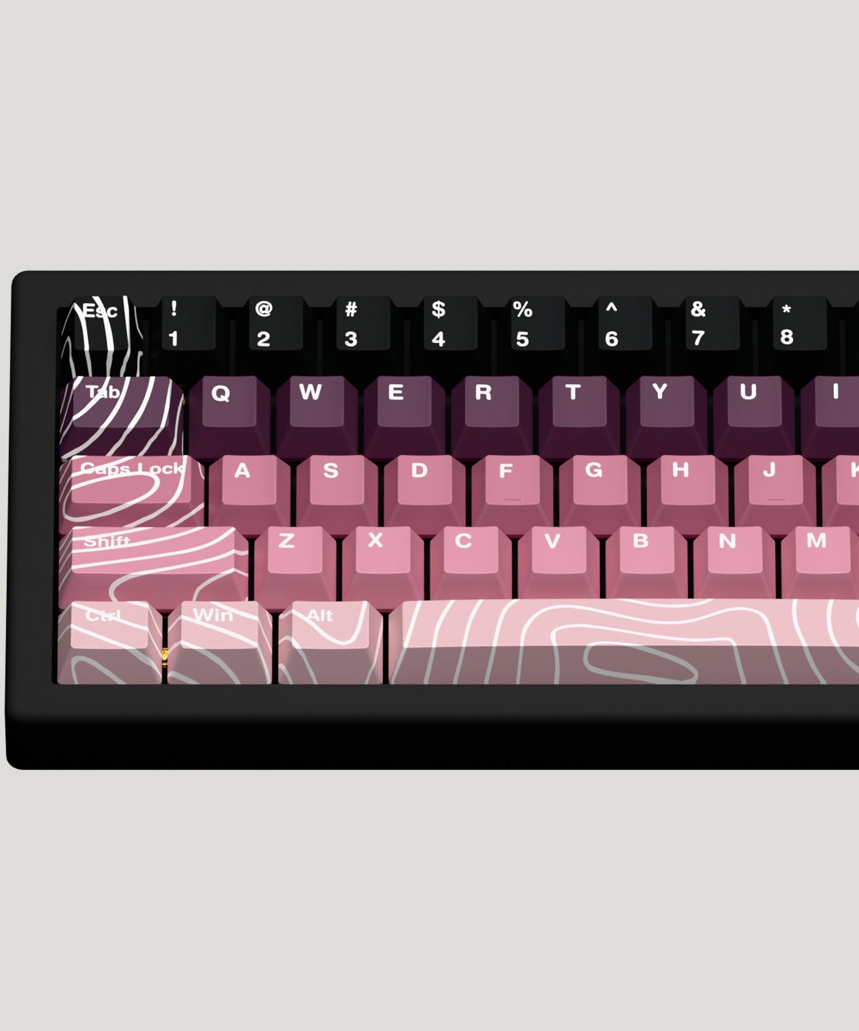 Blackberry Design Keycaps and Mechanical Keyboard