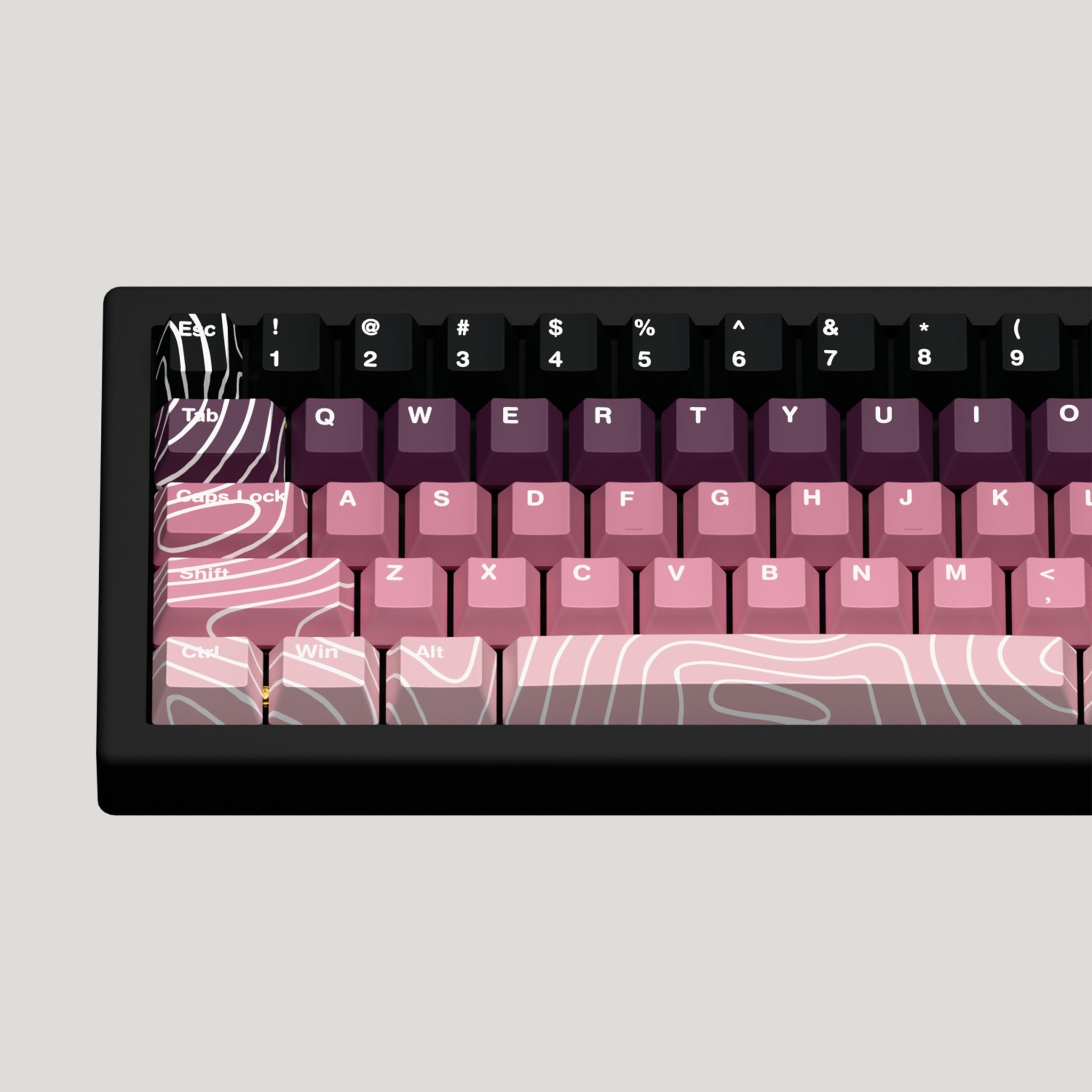 Blackberry Design Keycaps and Mechanical Keyboard