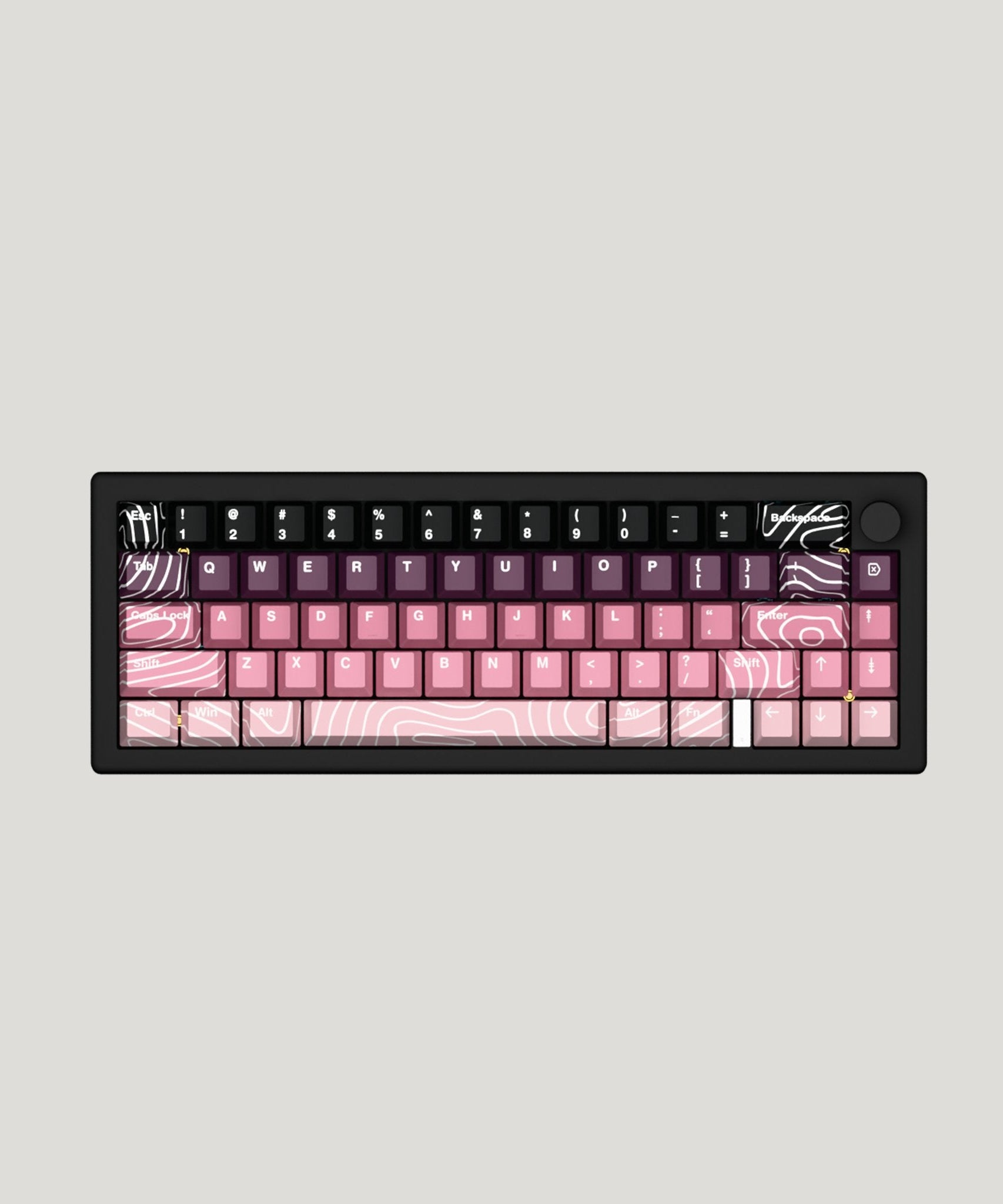 Blackberry Design Keycaps and Mechanical Keyboard