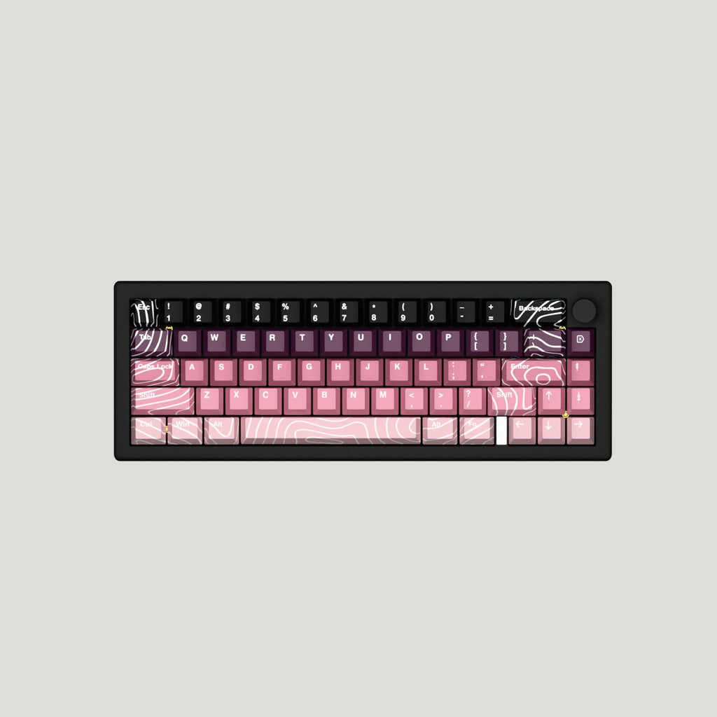 Blackberry Design Keycaps and Mechanical Keyboard
