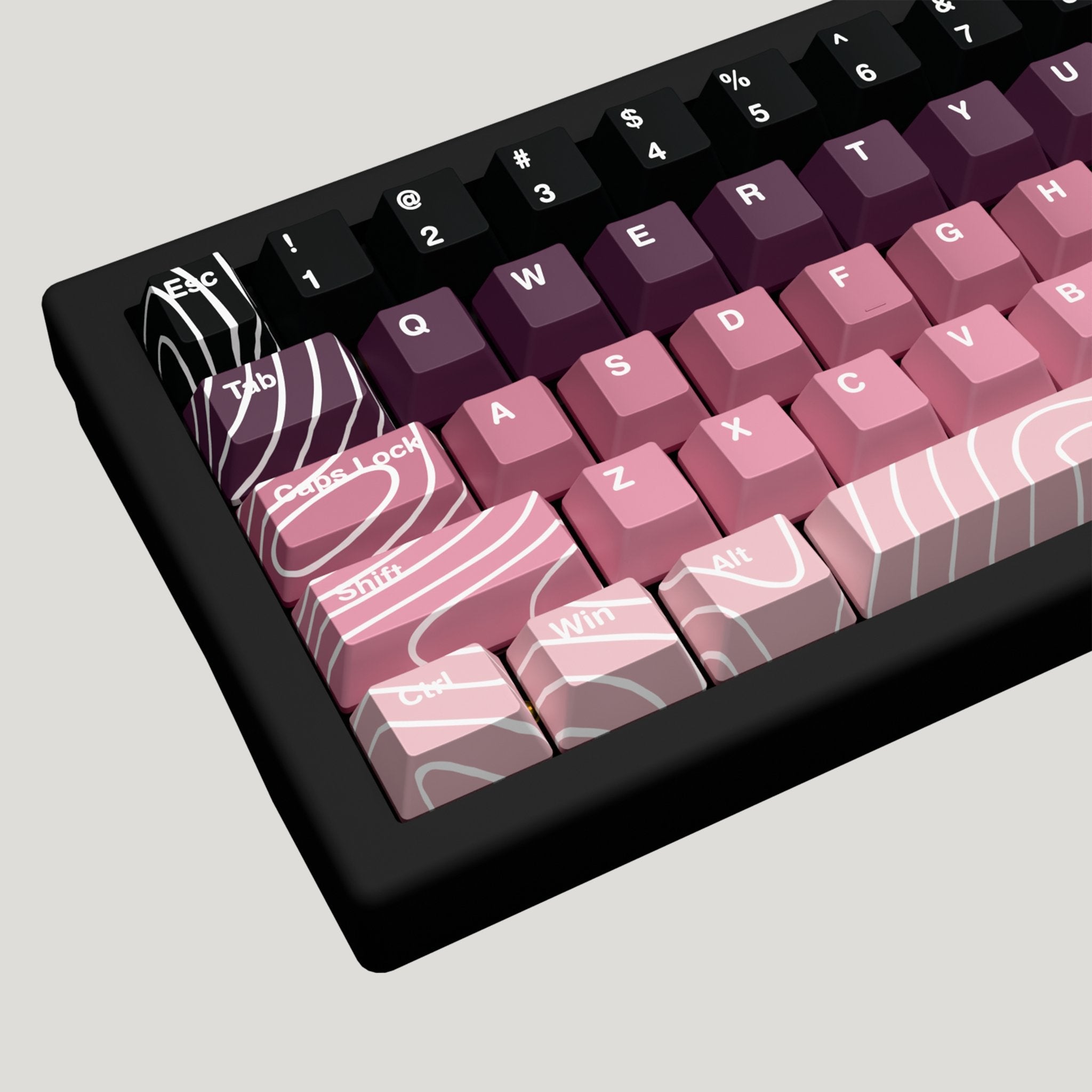 Blackberry Design Keycaps and Mechanical Keyboard