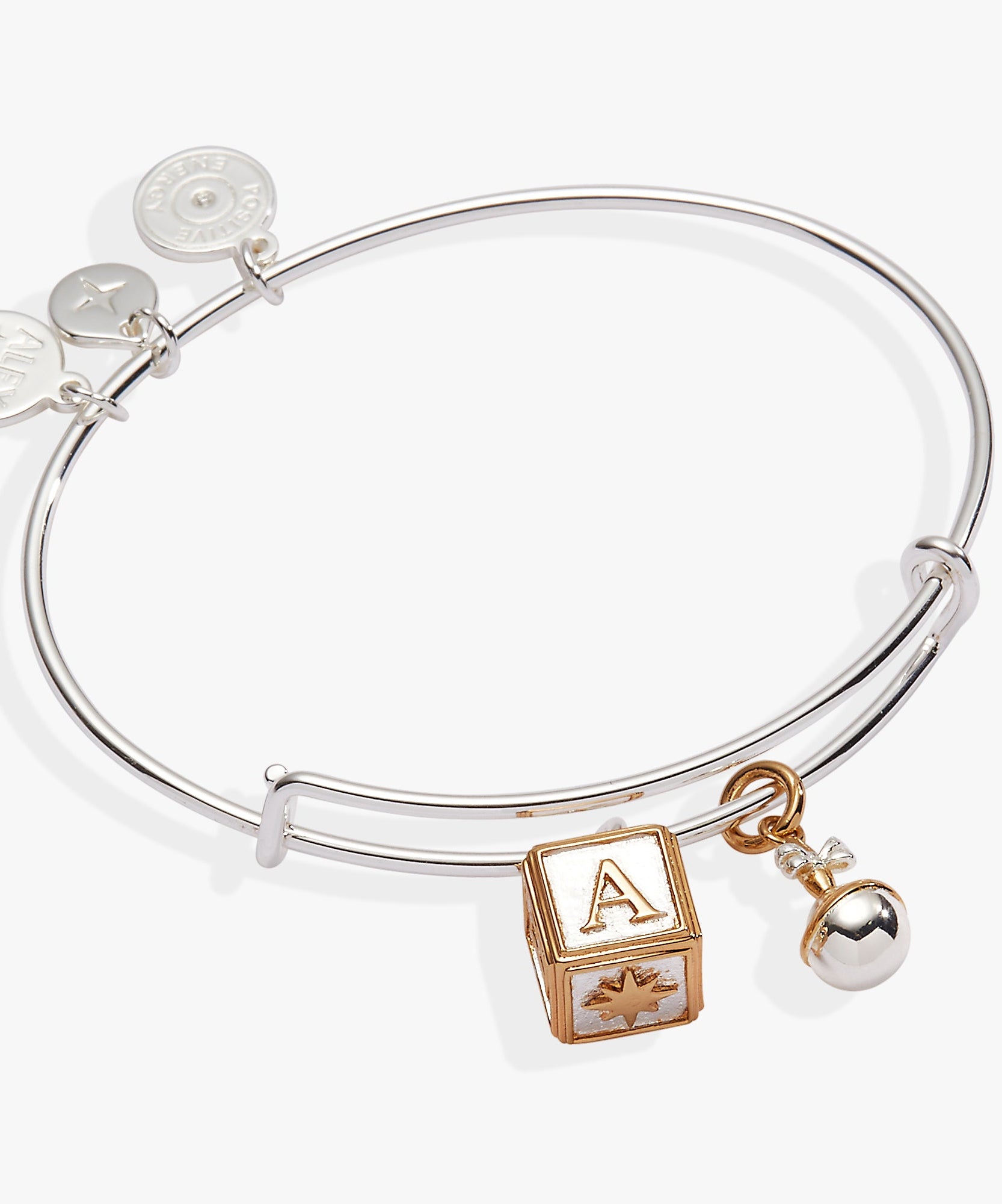 Baby Block and Rattle Bangle