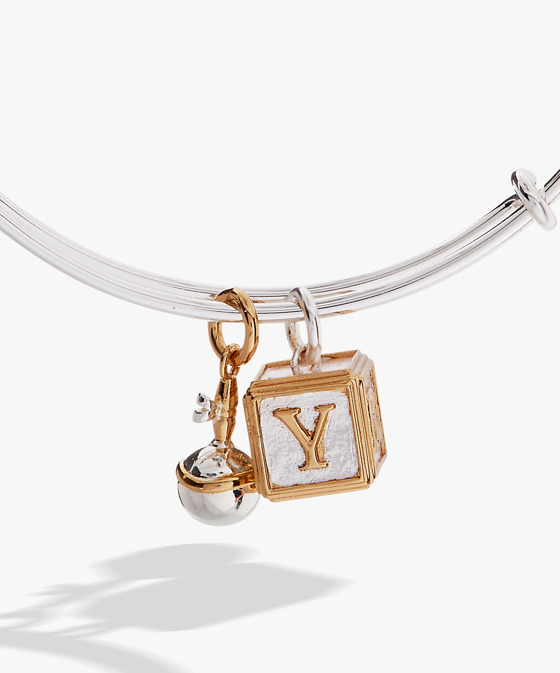 Baby Block and Rattle Bangle