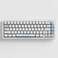 Blue Pottery Design Keycaps and Mechanical Keyboard