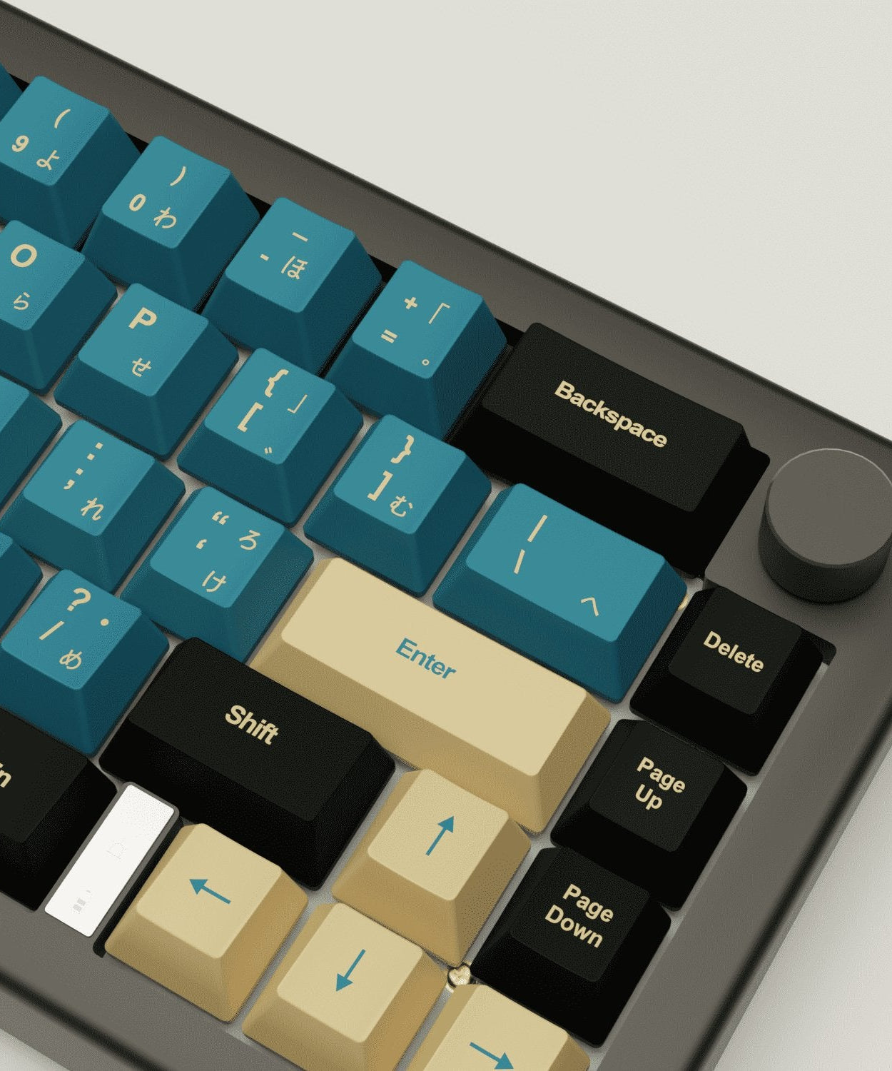 Blue Samurai Design Keycaps and Mechanical Keyboard