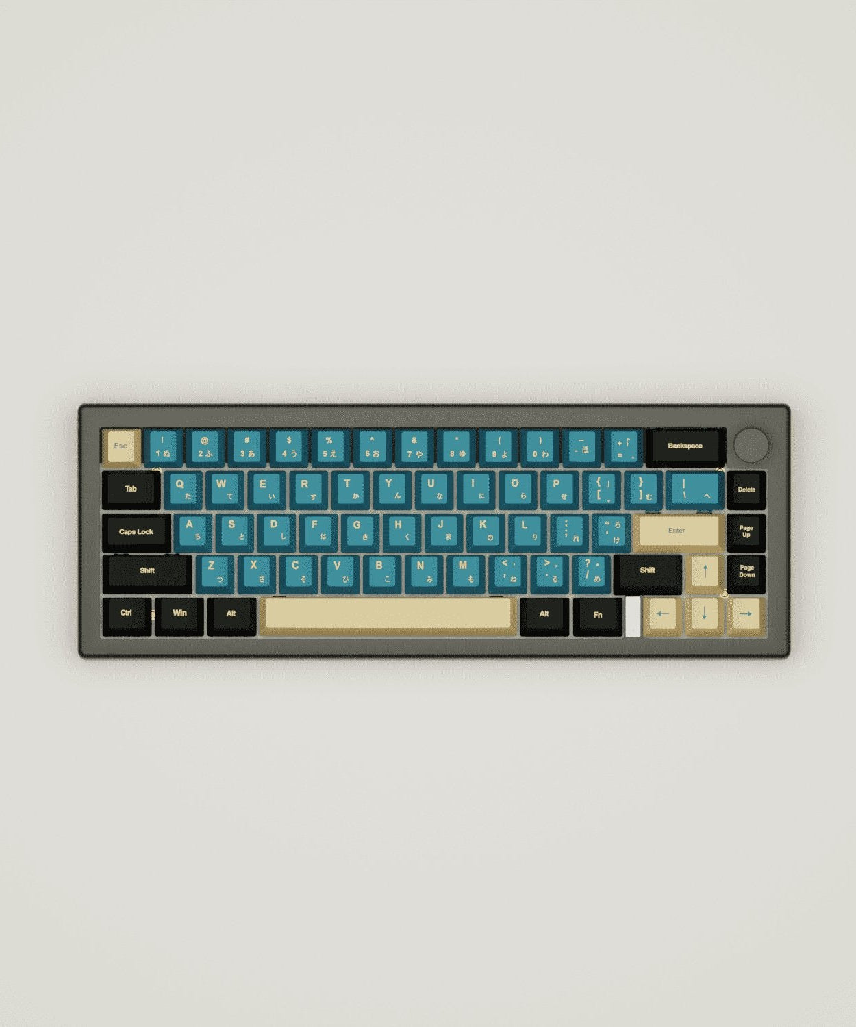 Blue Samurai Design Keycaps and Mechanical Keyboard