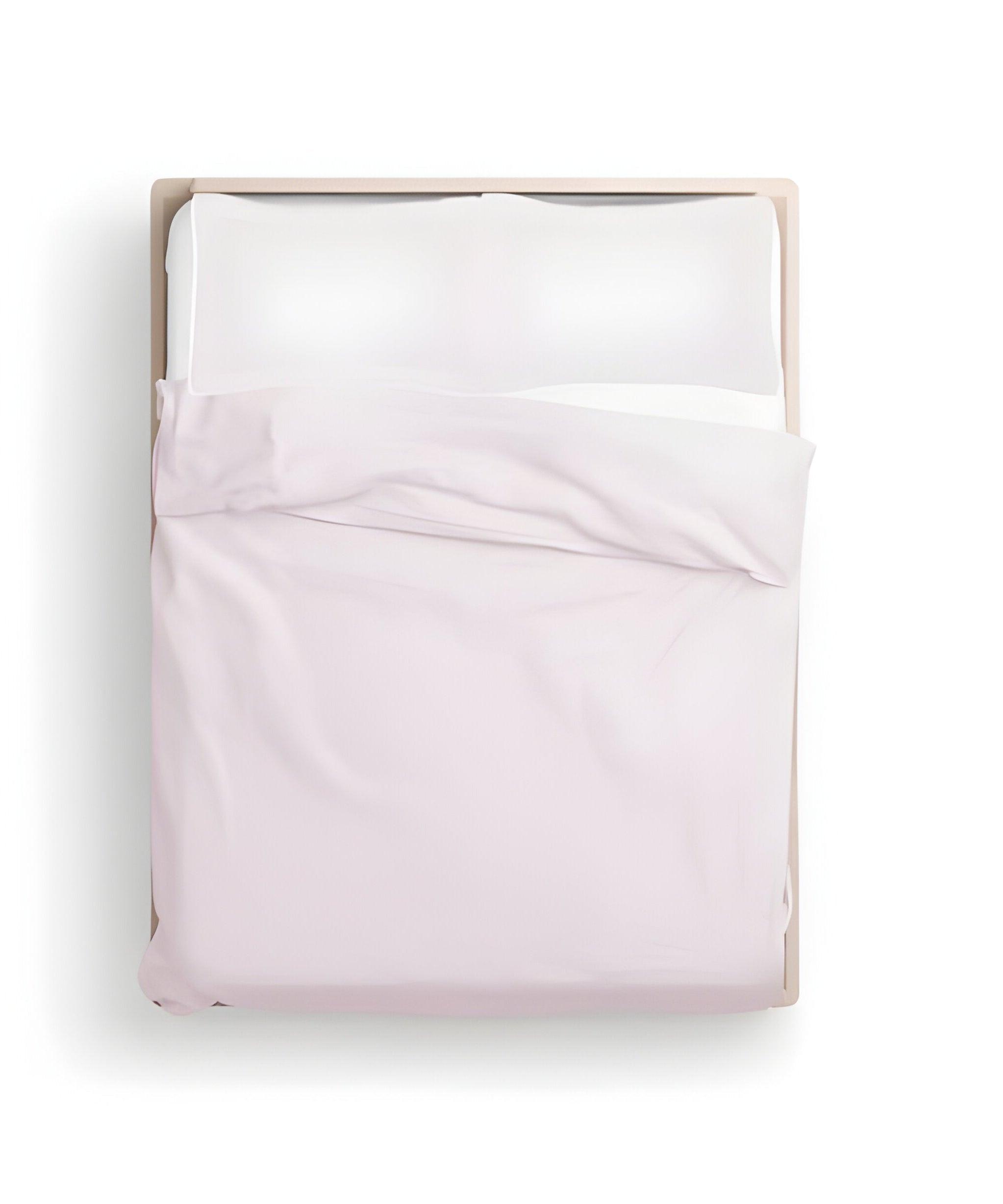 300TC Sateen Solid Organic Cotton Duvet Cover Set