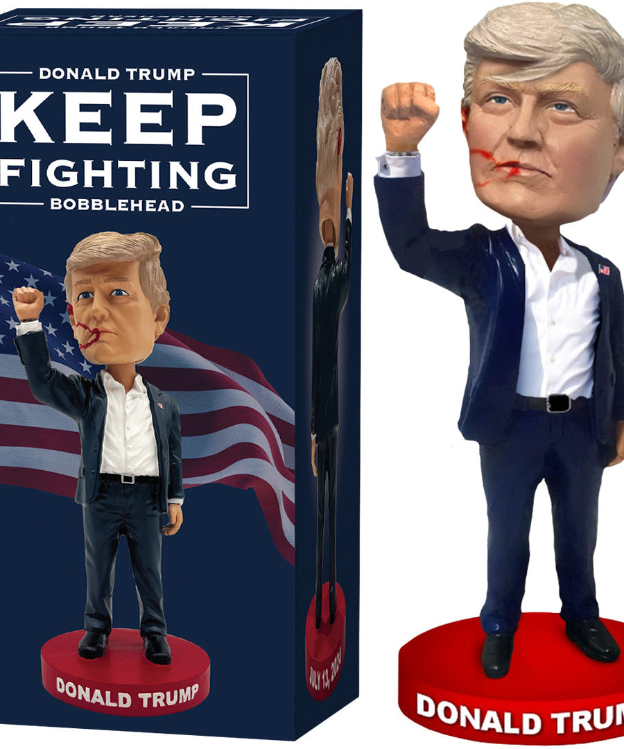 "Keep Fighting" Bobblehead