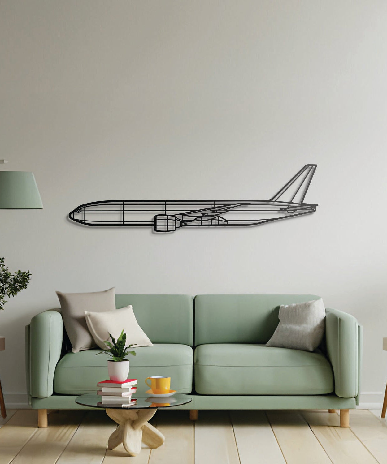 777F Metall-Flugzeug-Wandkunst - NCP0210
