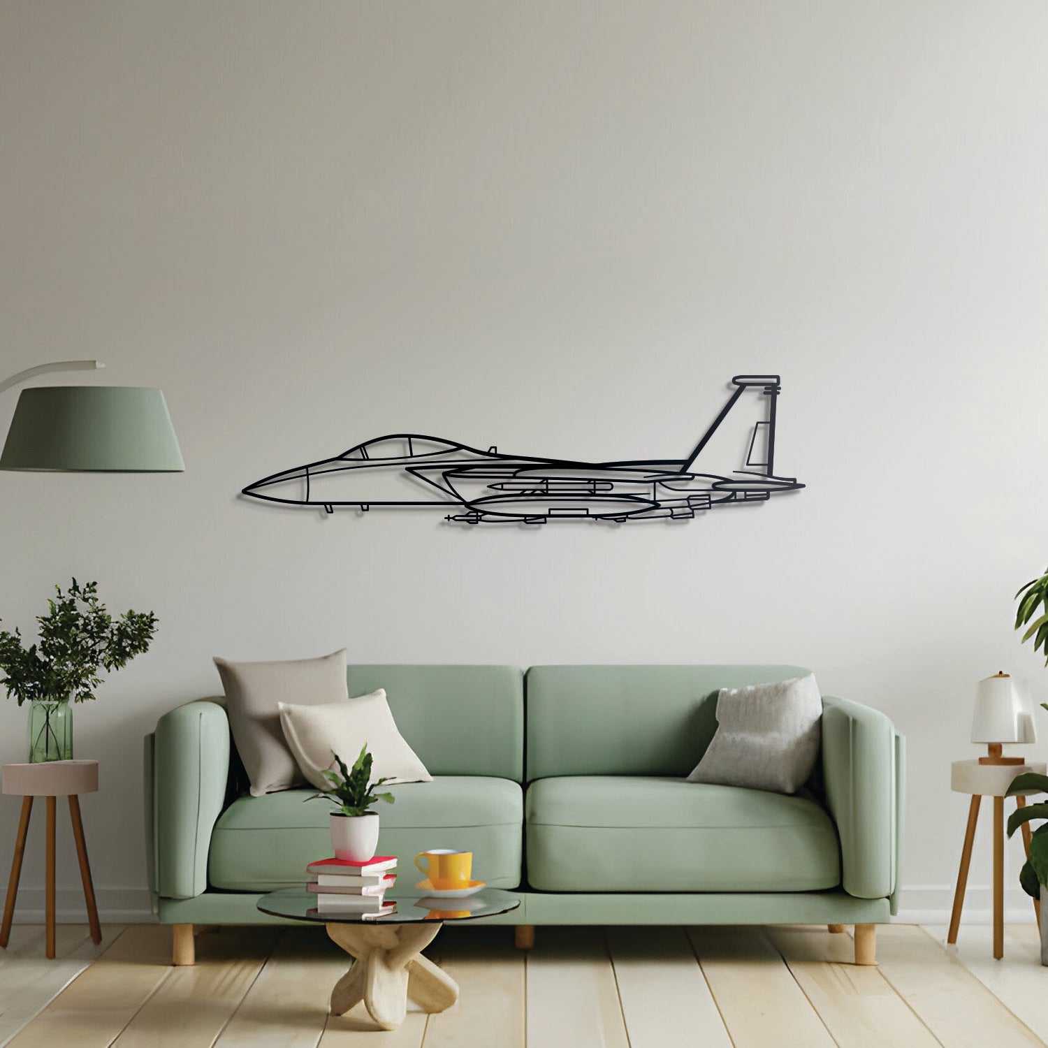 F-15 Strike Eagle Metal Aircraft Wall Art - NCP0074