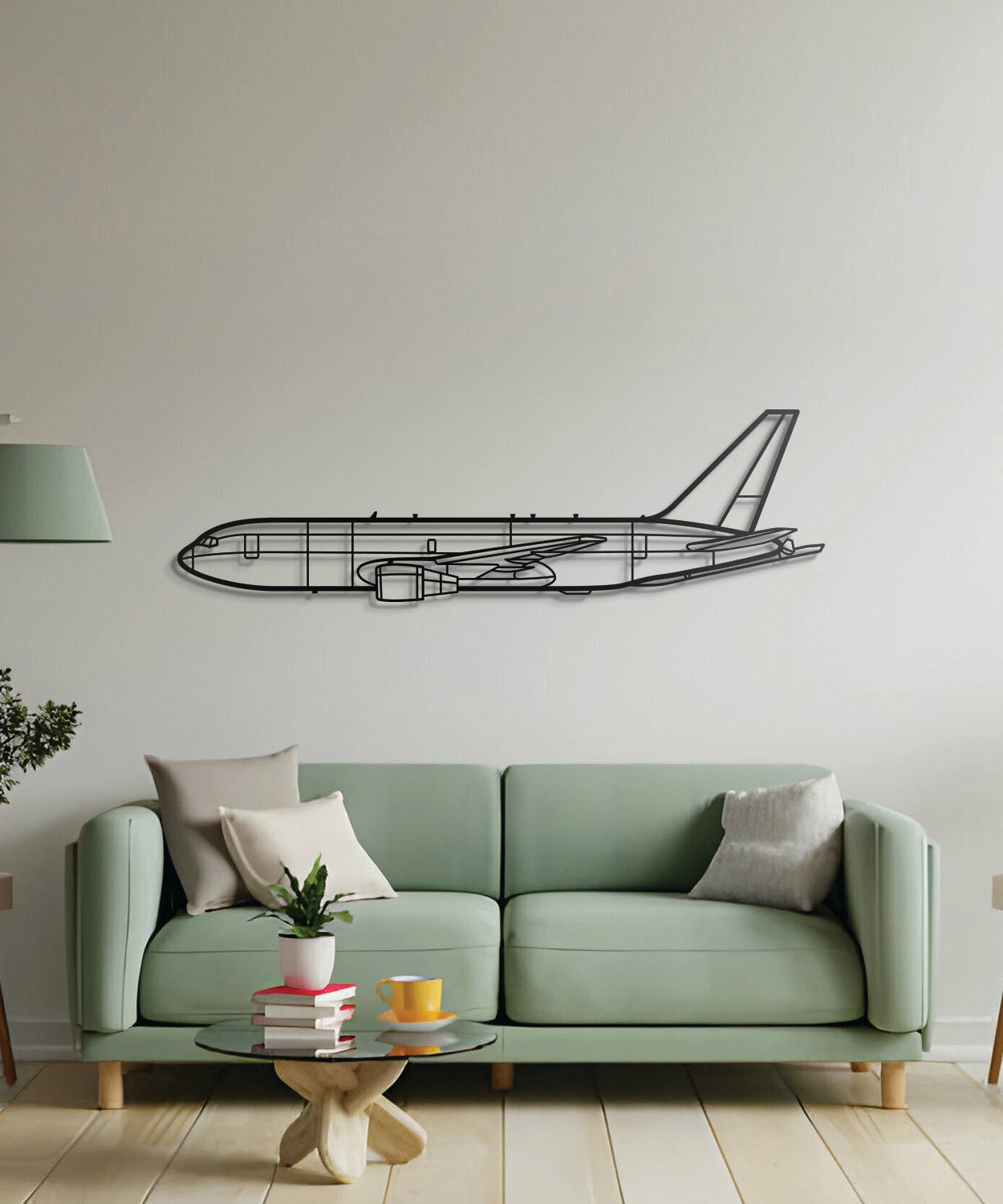 KC-46 Metallflugzeug Wandkunst - NCP0181
