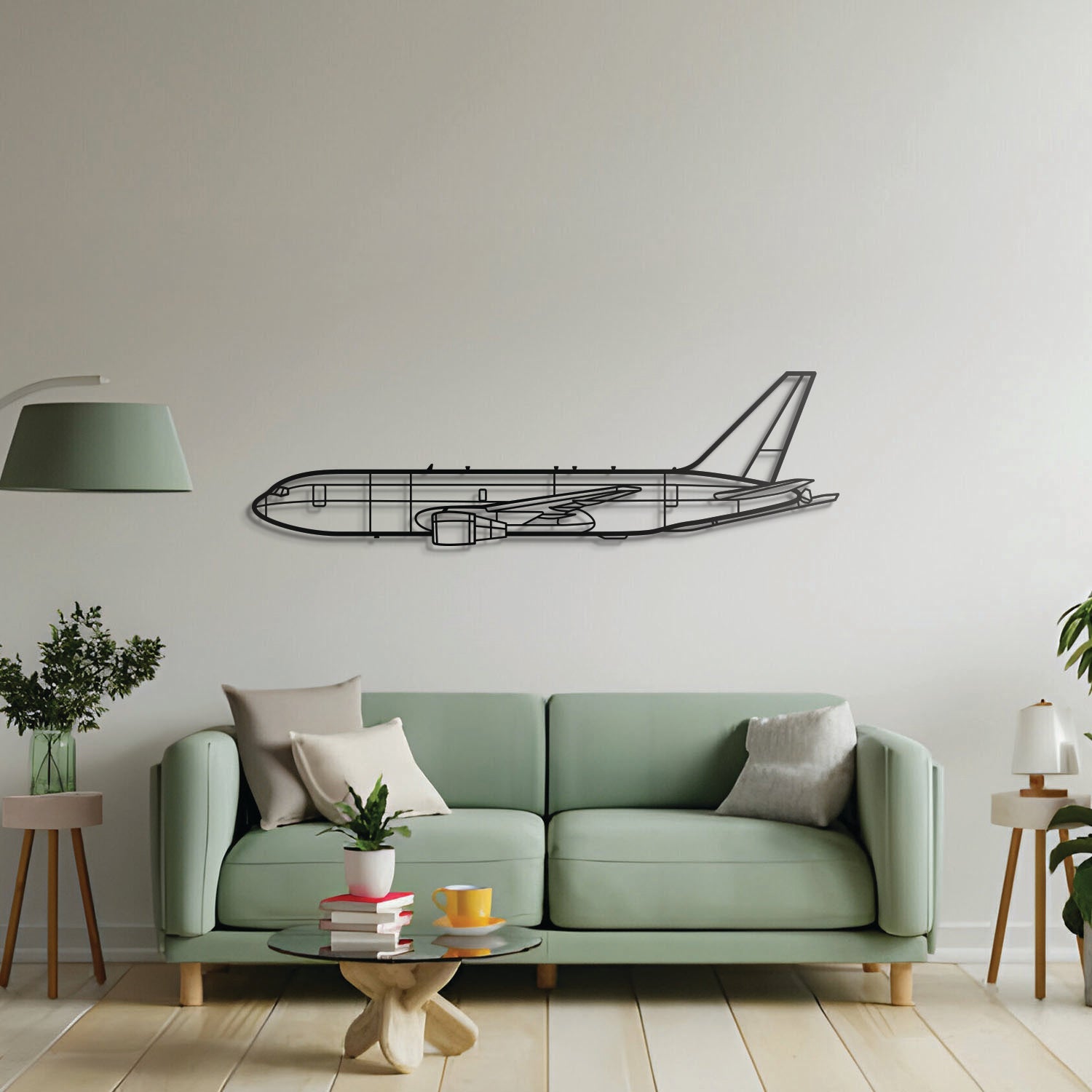 KC-46 Metallflugzeug Wandkunst - NCP0181