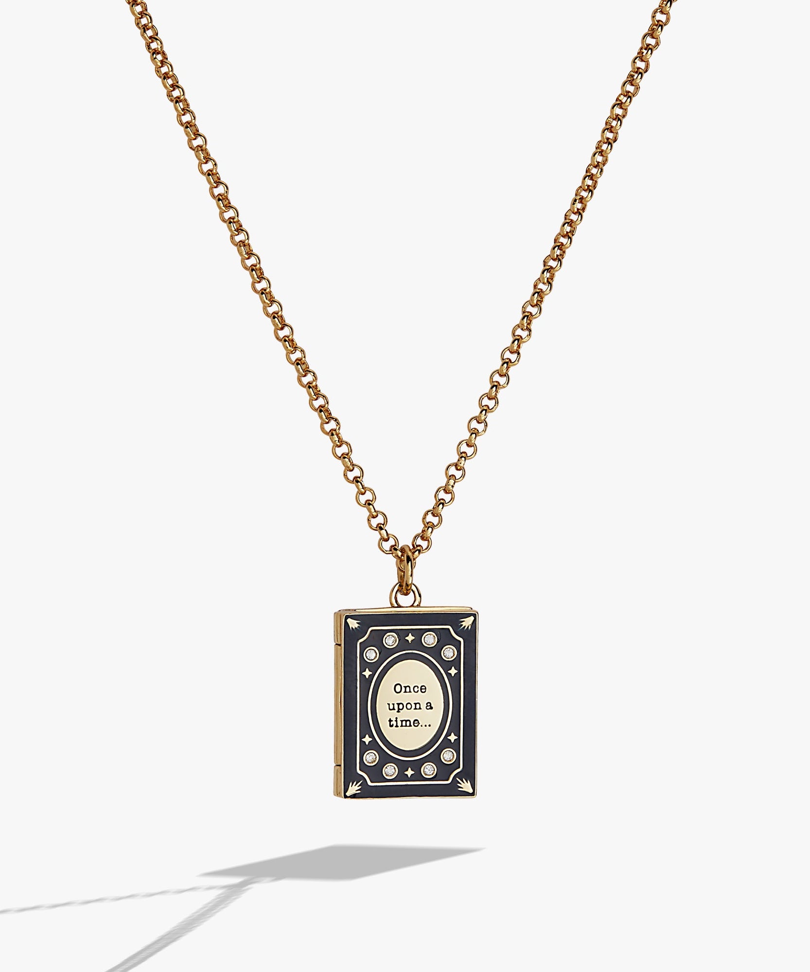 'A Reader Lives A Thousand Lives' Book Club Locket Pendant