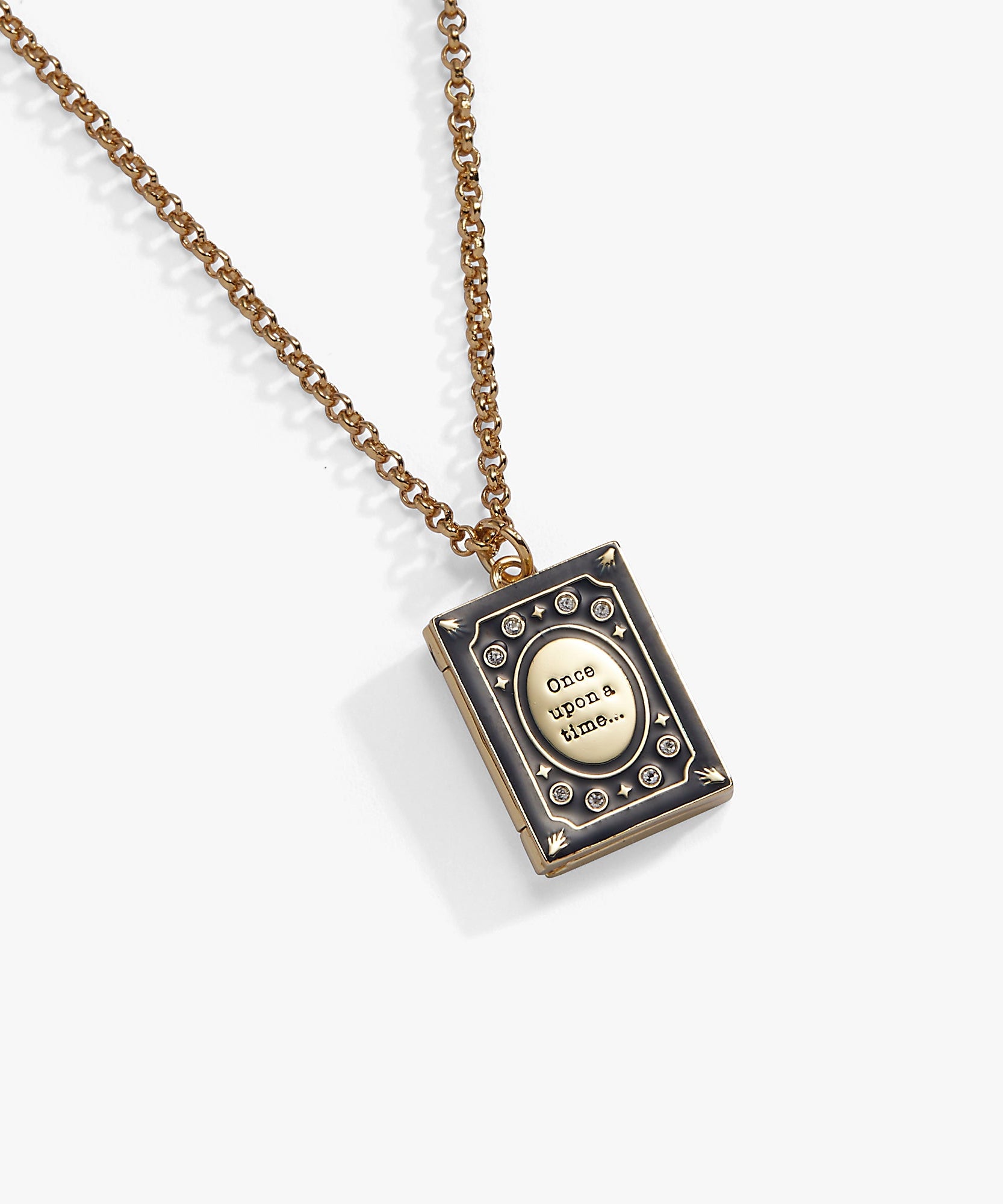 'A Reader Lives A Thousand Lives' Book Club Locket Pendant
