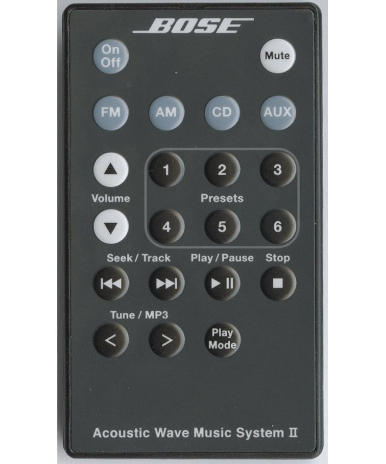 Bose Acoustic Wave Music System II Audio Remote Control