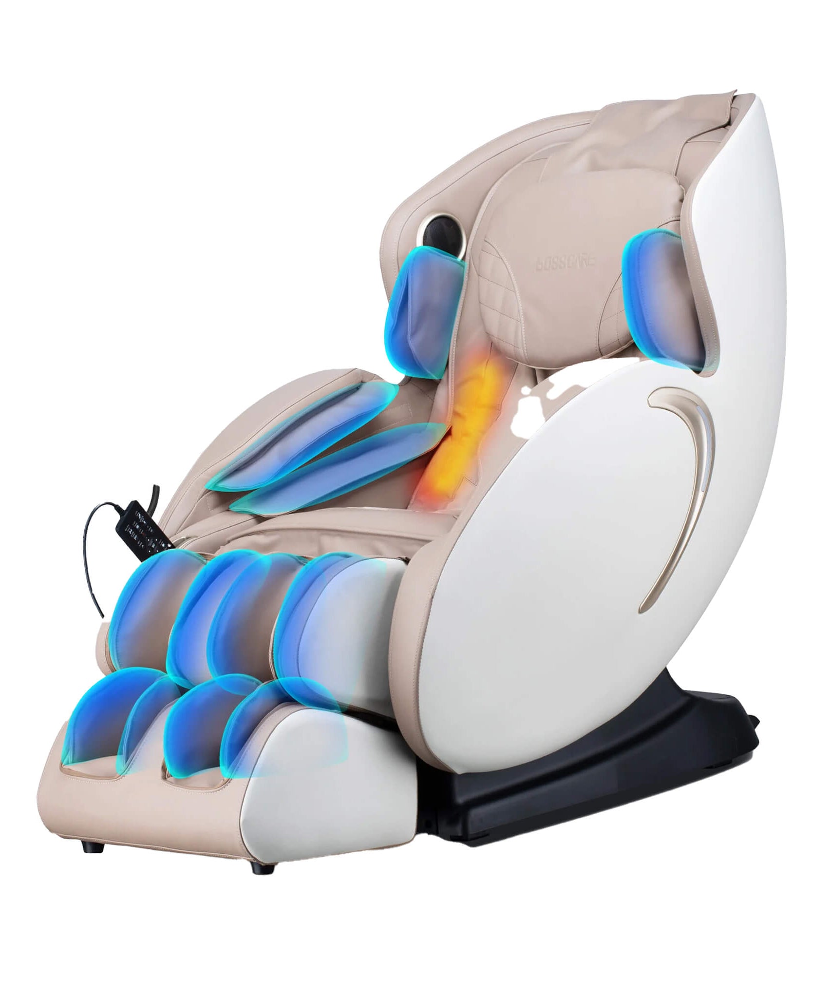 Bosscare Full Body 3D Zero Gravity Shiatsu Recliner Massage Chair With App (SAK32840)