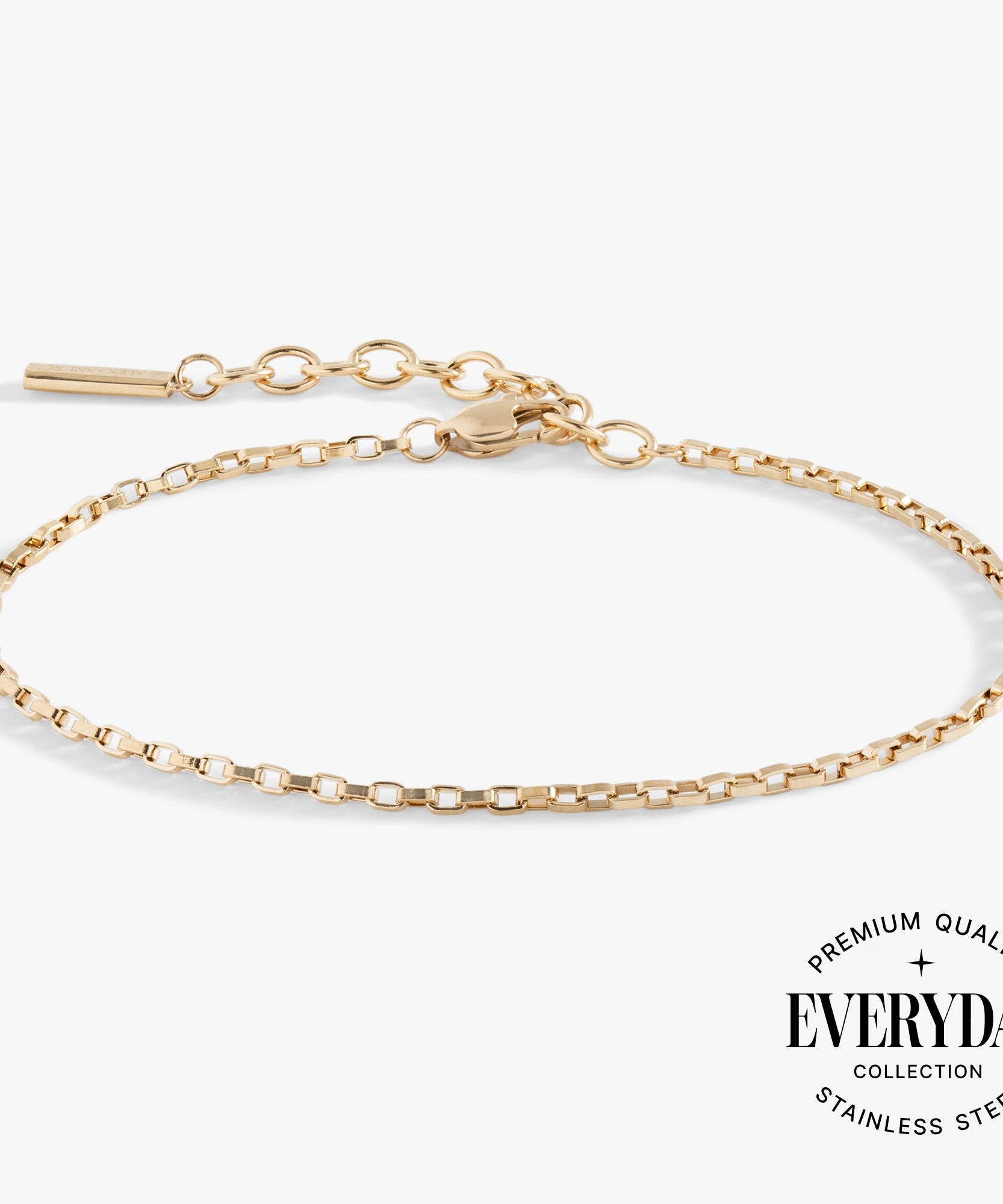 Everyday Box Link Chain Bracelet