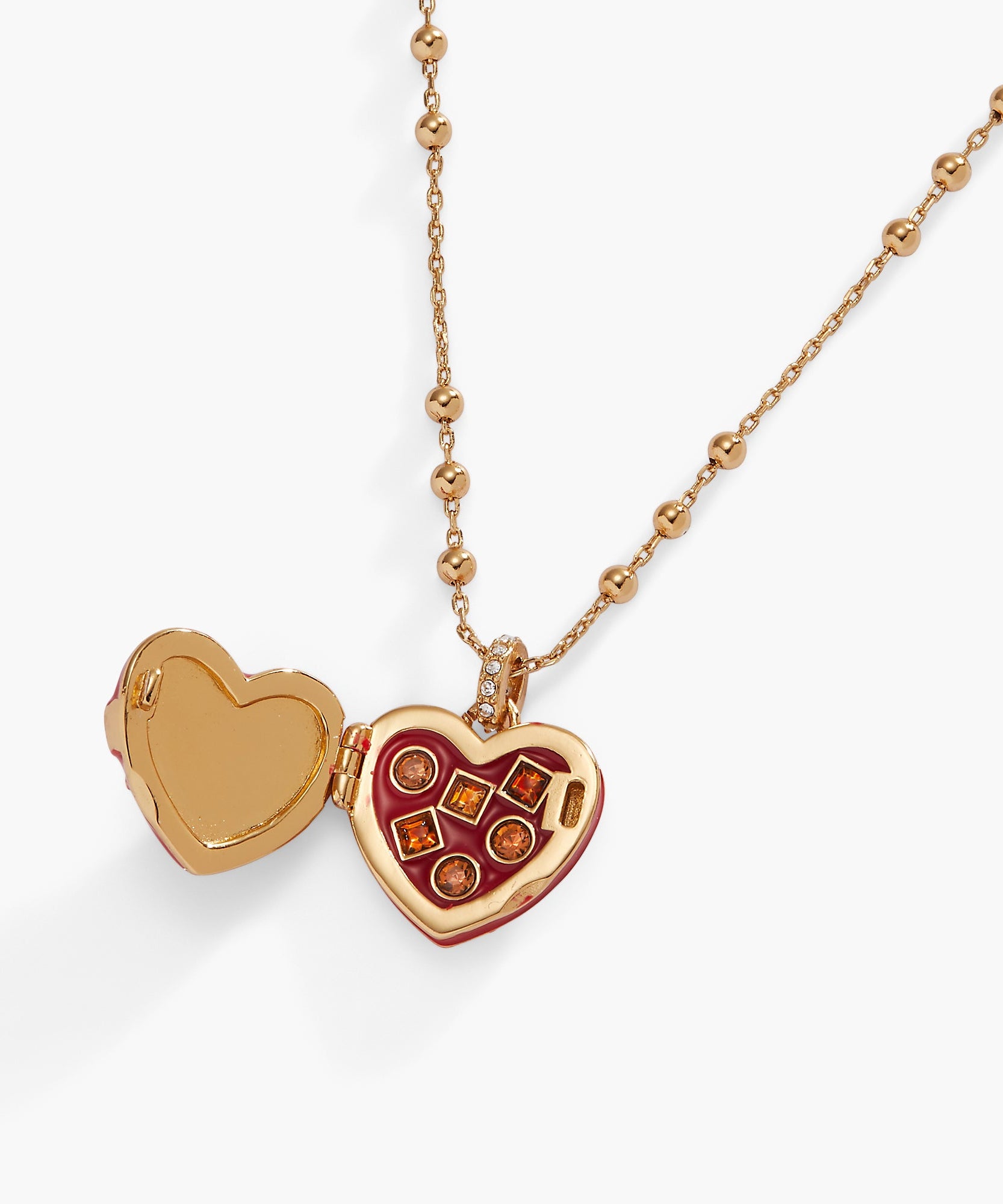 Box of Chocolate Locket Necklace