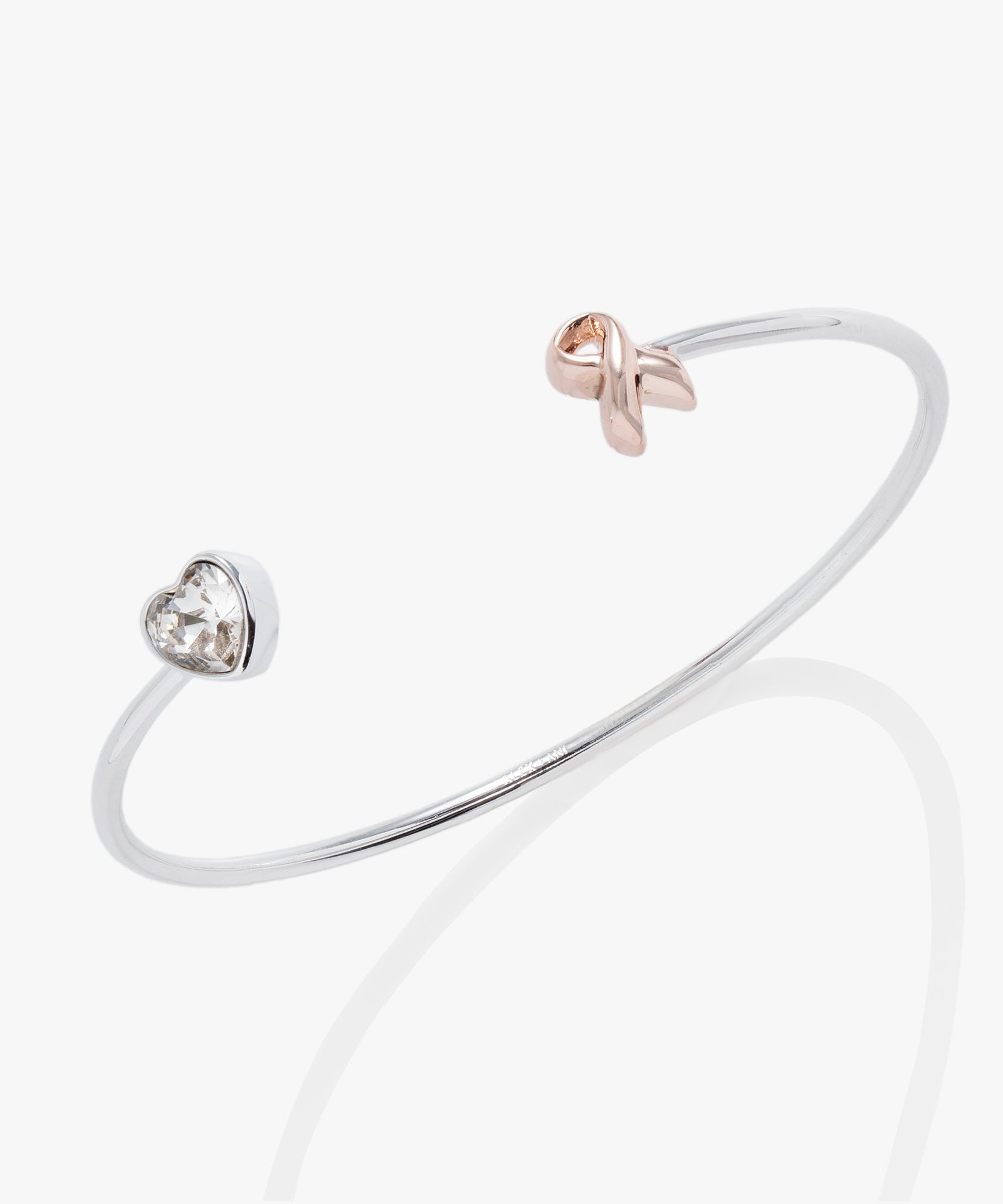 Breast Cancer Awareness Pink Ribbon Flex Cuff