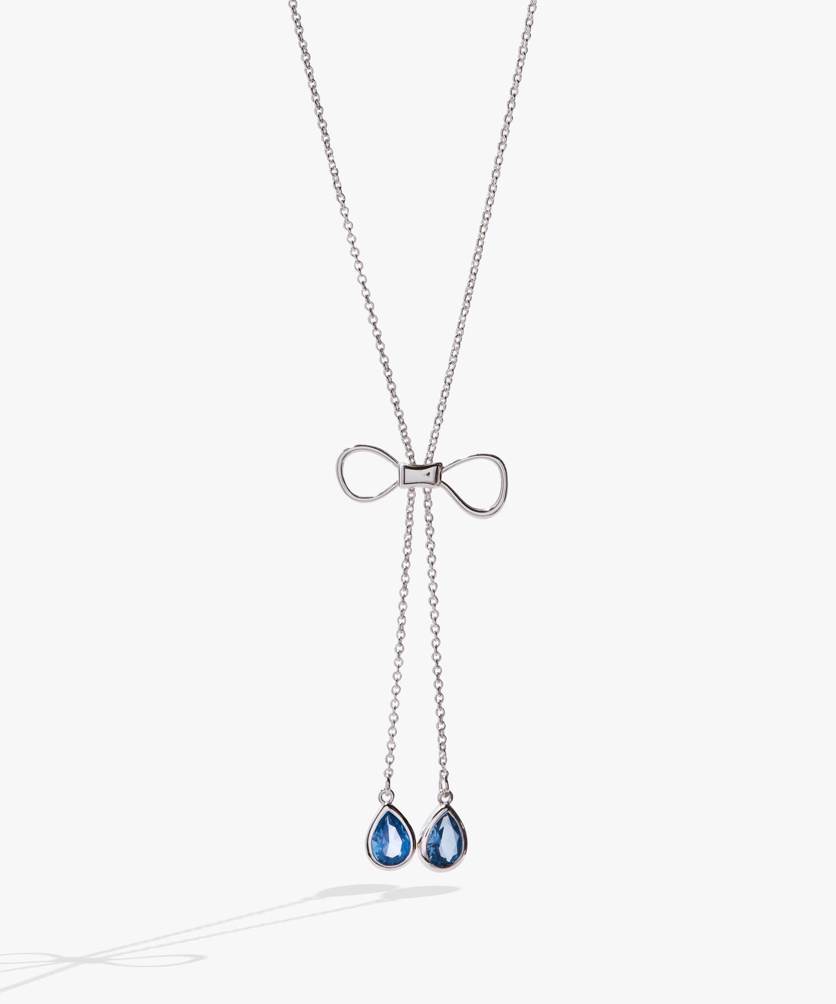 Bow Adjustable Slider Necklace