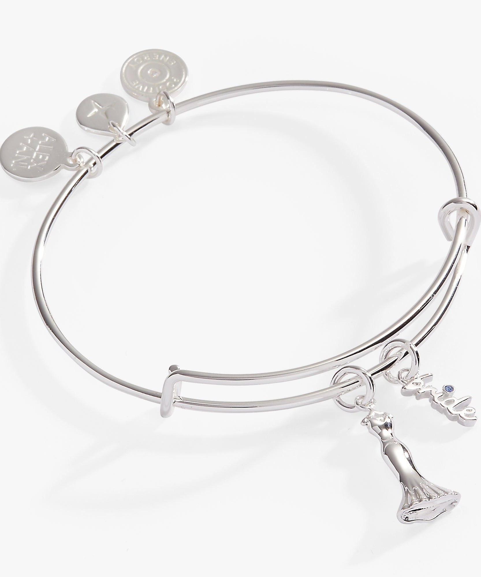 Bridal Gown Duo Charm Bangle
