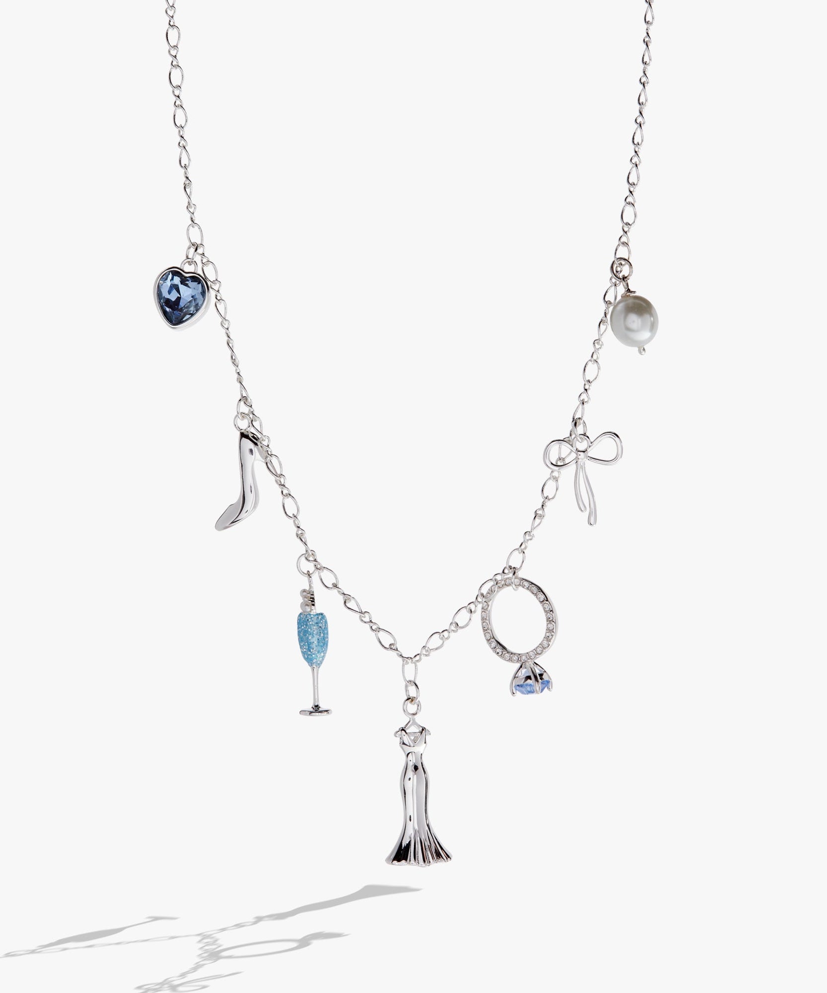 Bridal Multi-Charm Necklace