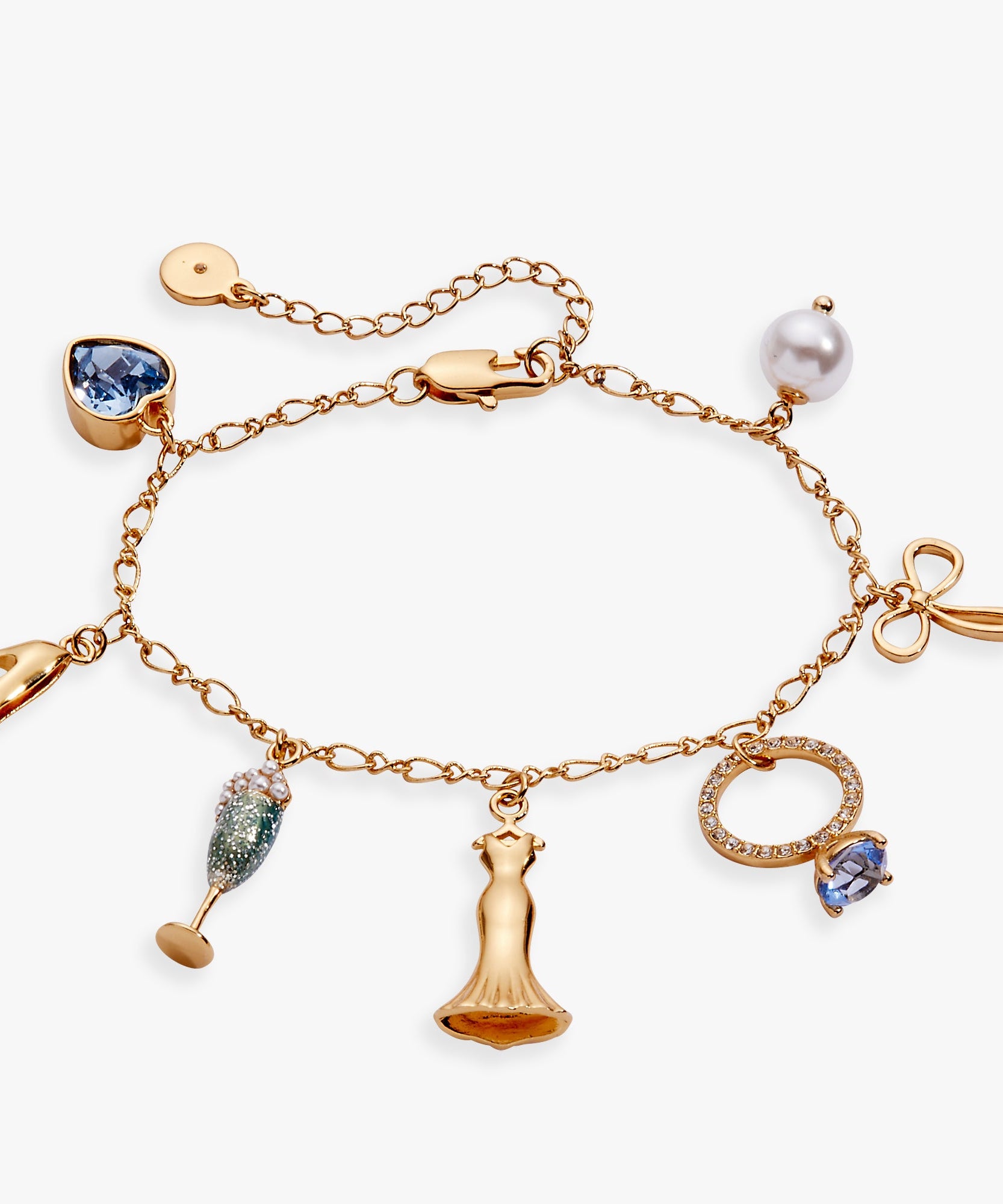 Bridal Multi-Charm Bracelet