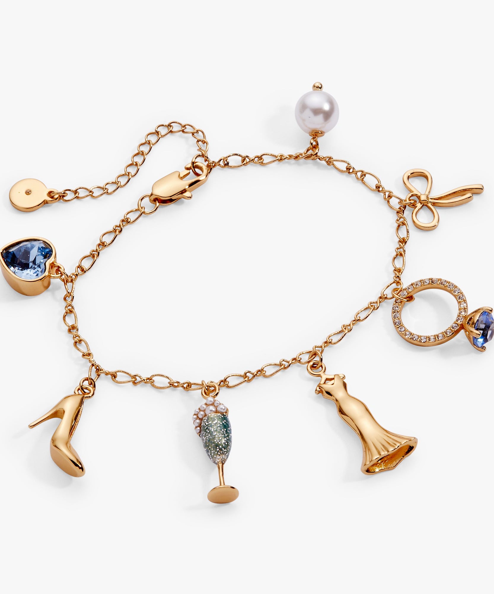 Bridal Multi-Charm Bracelet