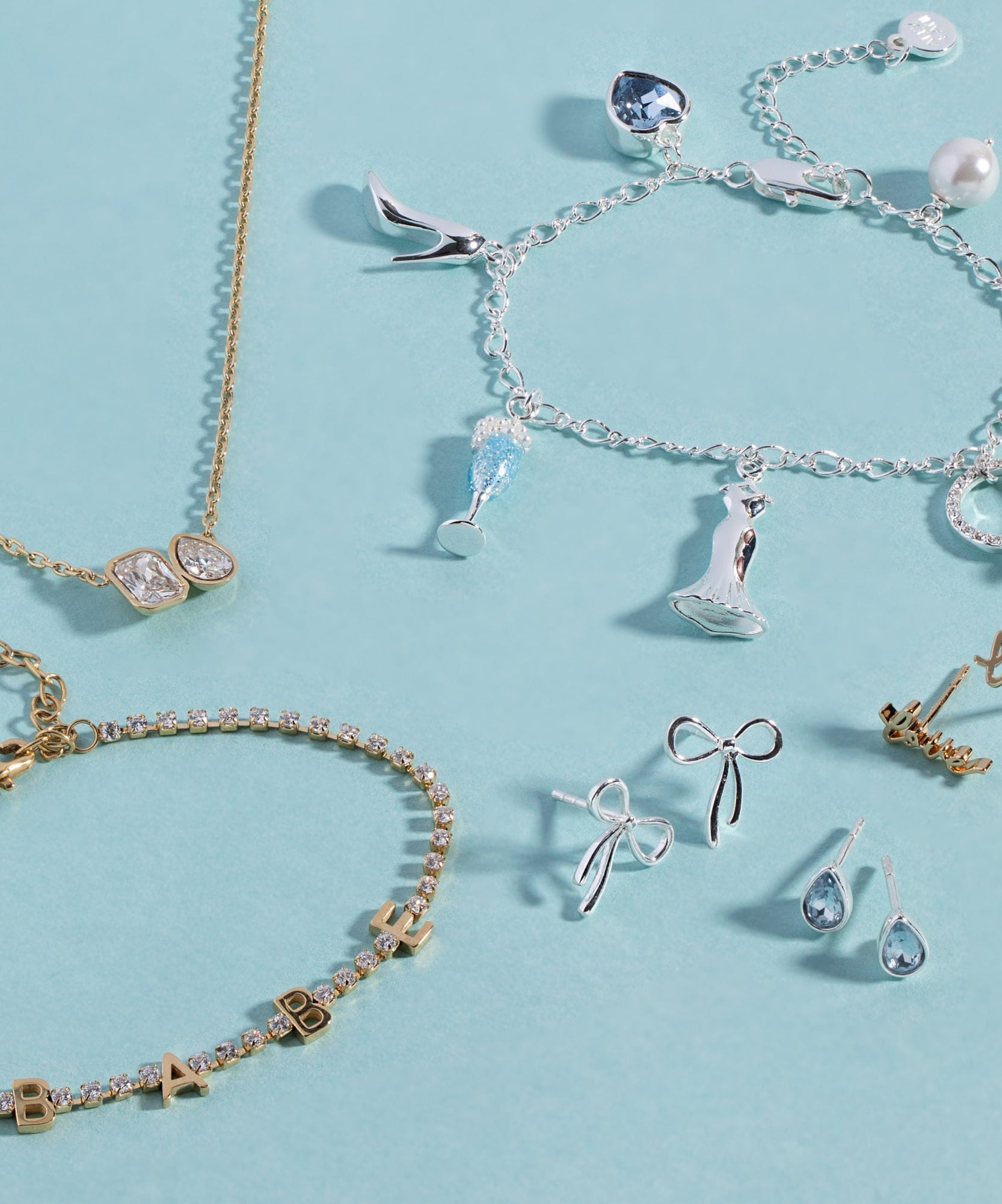 Bridal Multi-Charm Bracelet
