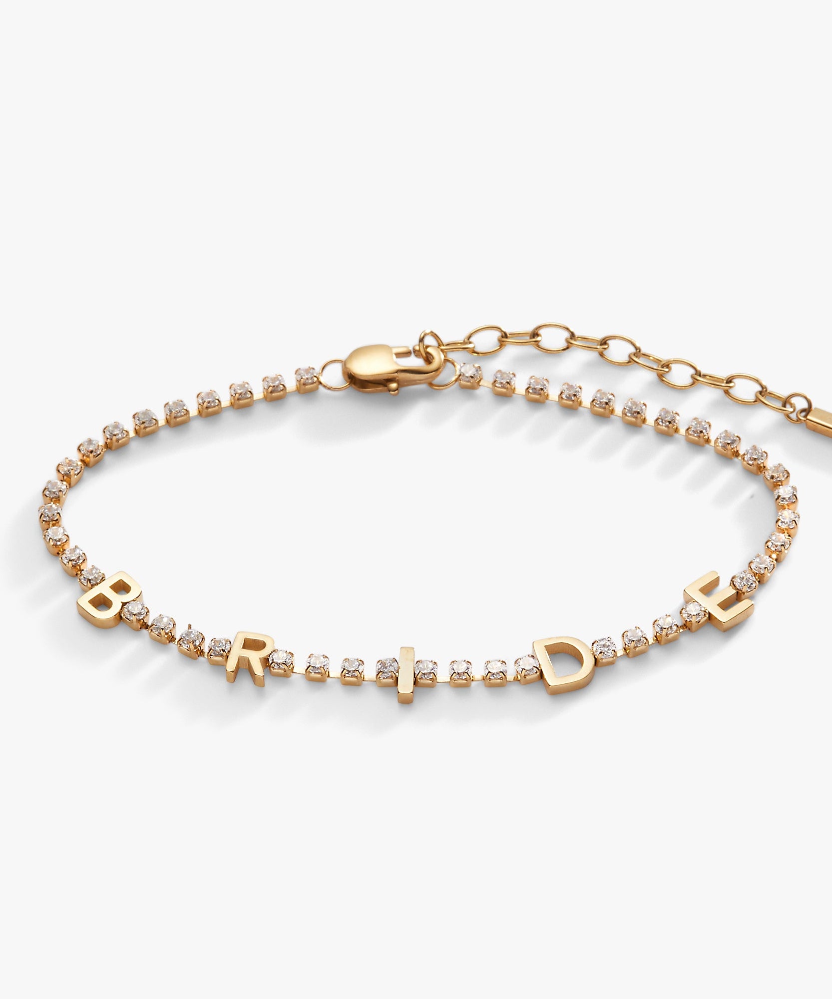 "Bride" Crystal Tennis Bracelet