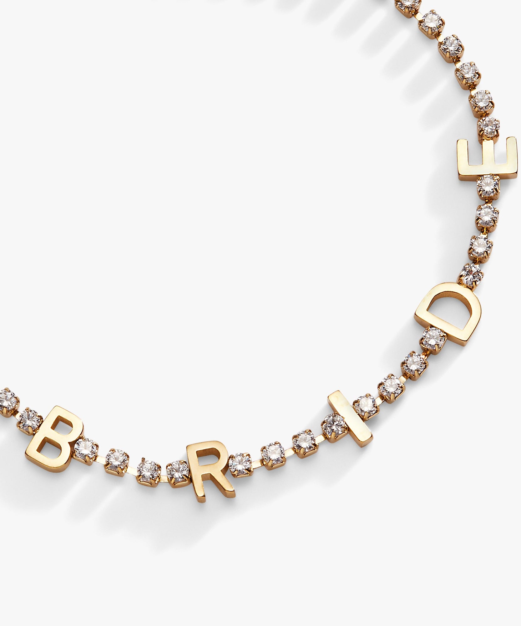 "Bride" Crystal Tennis Bracelet