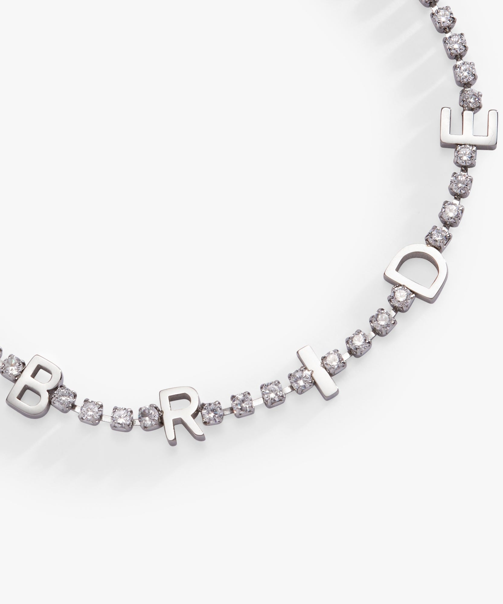 "Bride" Crystal Tennis Bracelet