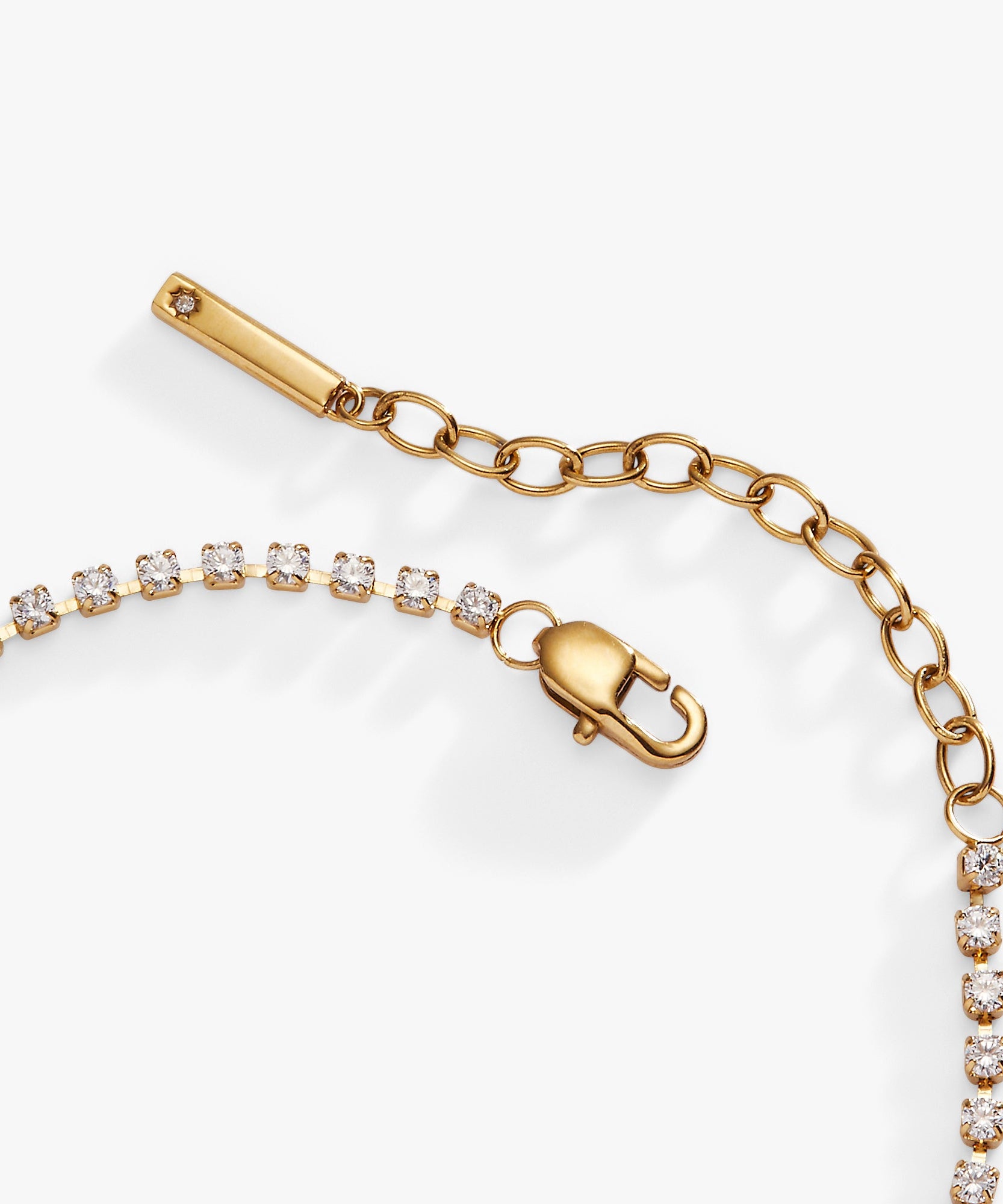 "Bride" Crystal Tennis Bracelet