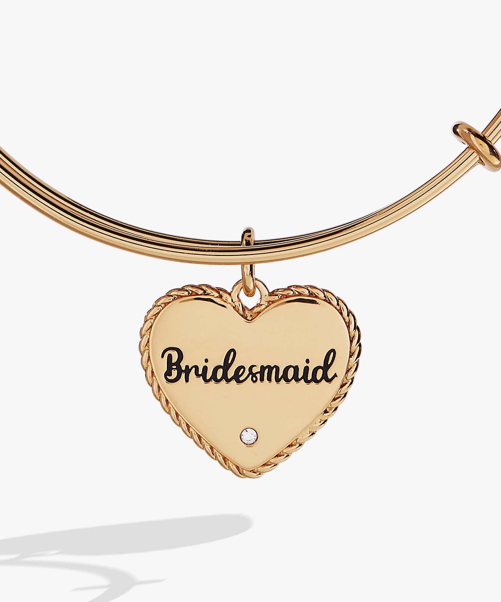 Bridesmaid Heart Bangle