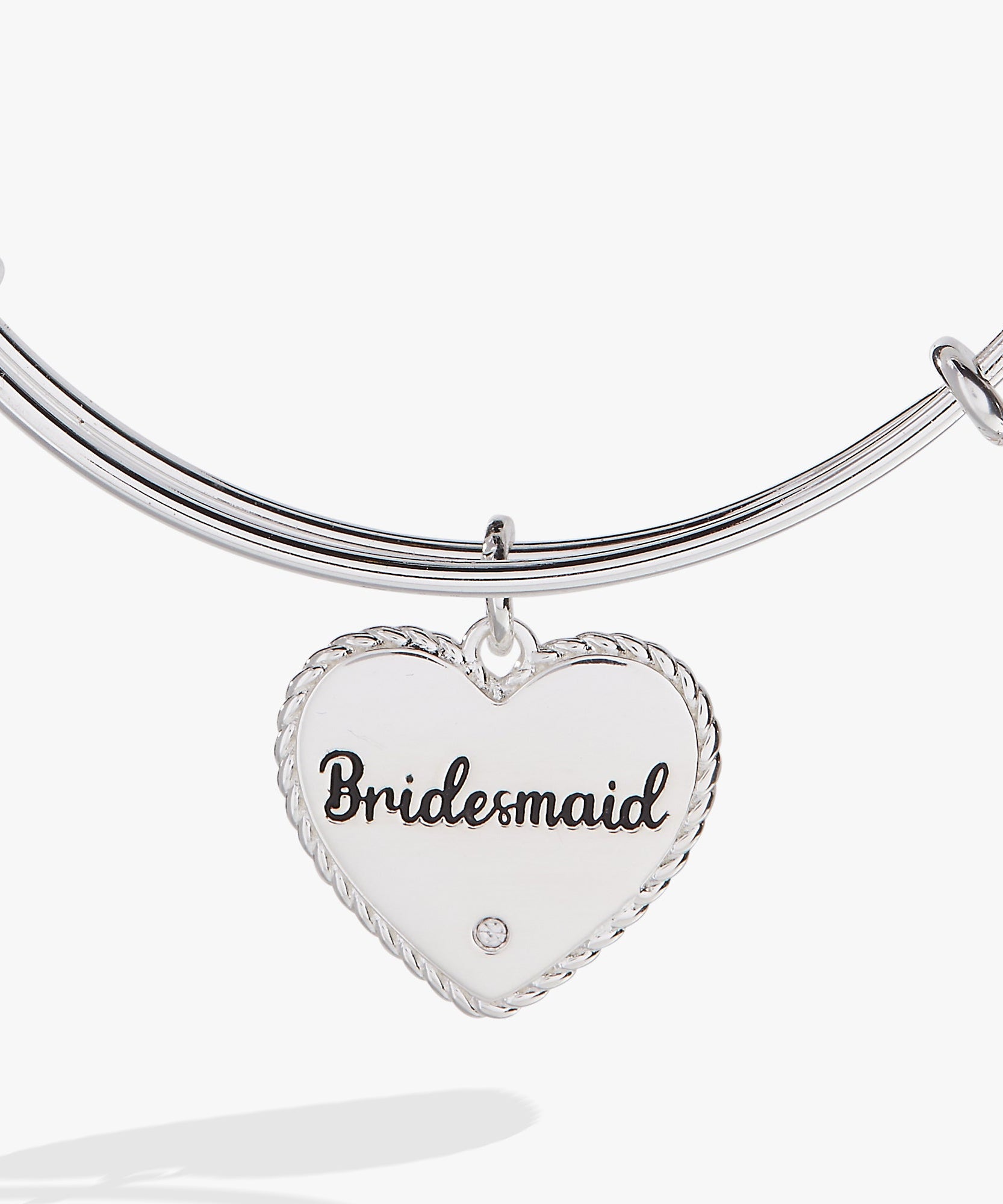 Bridesmaid Heart Bangle