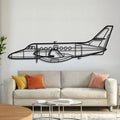 Jetstream 32 Metal Aircraft Wall Art - NCP0332