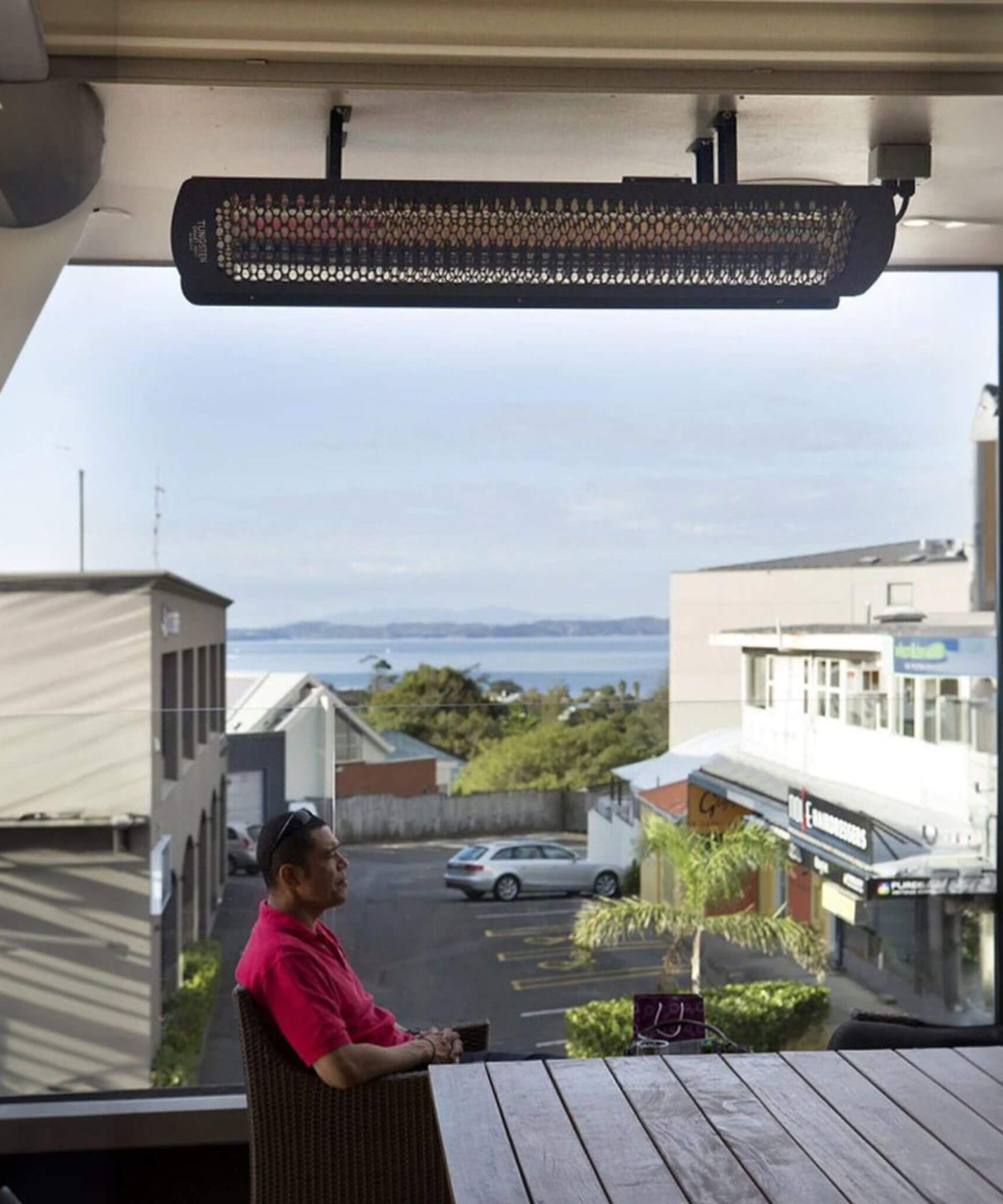 Bromic Heating Tungsten Smart-Heat™ 56-Inch 240V 6000W Single Element Electric Infrared Patio Heater [BH0420033] (SAK48512)