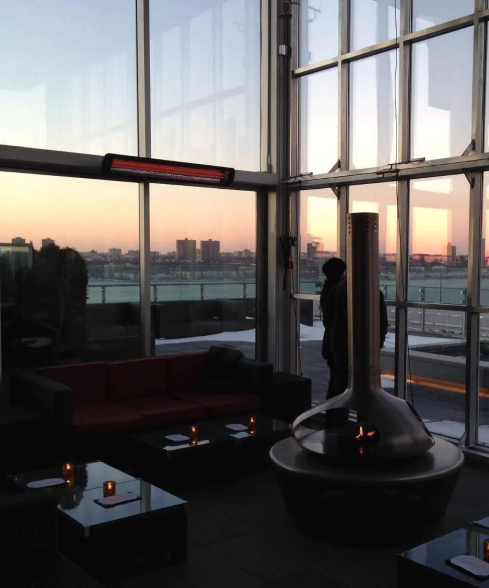 Bromic Heating Tungsten Smart-Heat™ 56-Inch 240V 6000W Single Element Electric Infrared Patio Heater [BH0420033] (SAK48512)