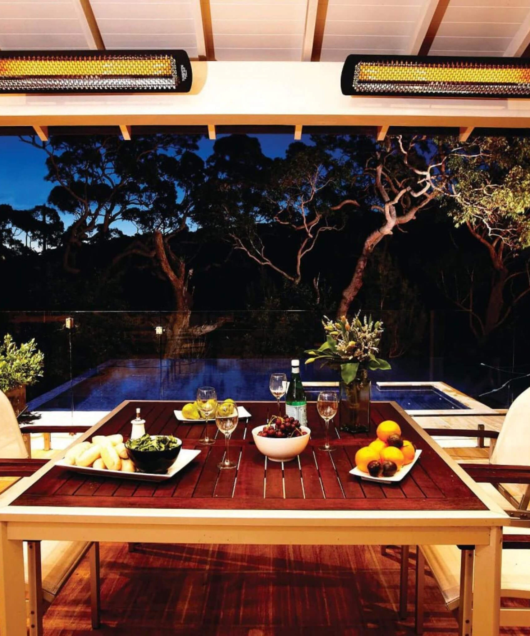 Bromic Heating Tungsten Smart-Heat™ 56-Inch 240V 6000W Single Element Electric Infrared Patio Heater [BH0420033] (SAK48512)